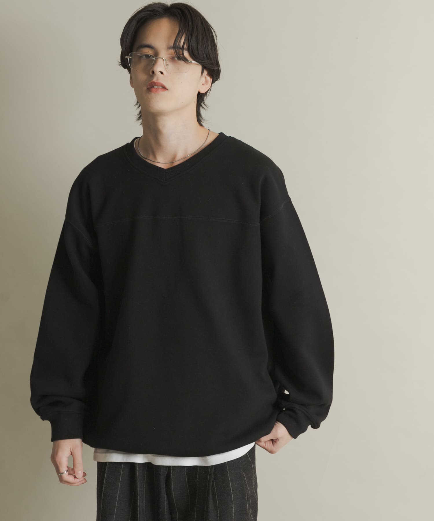 身長：173cm サイズ：L