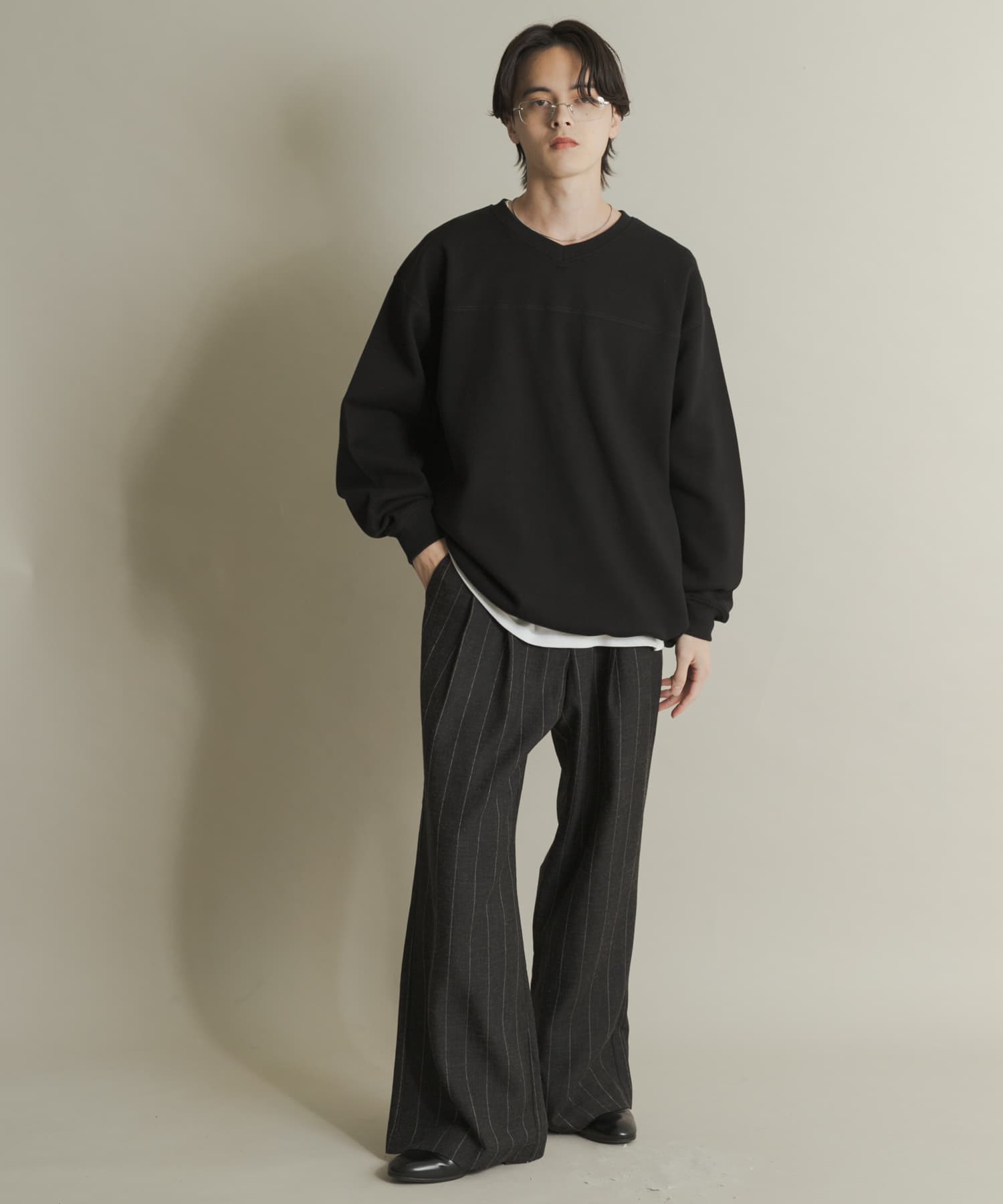 身長：173cm サイズ：L