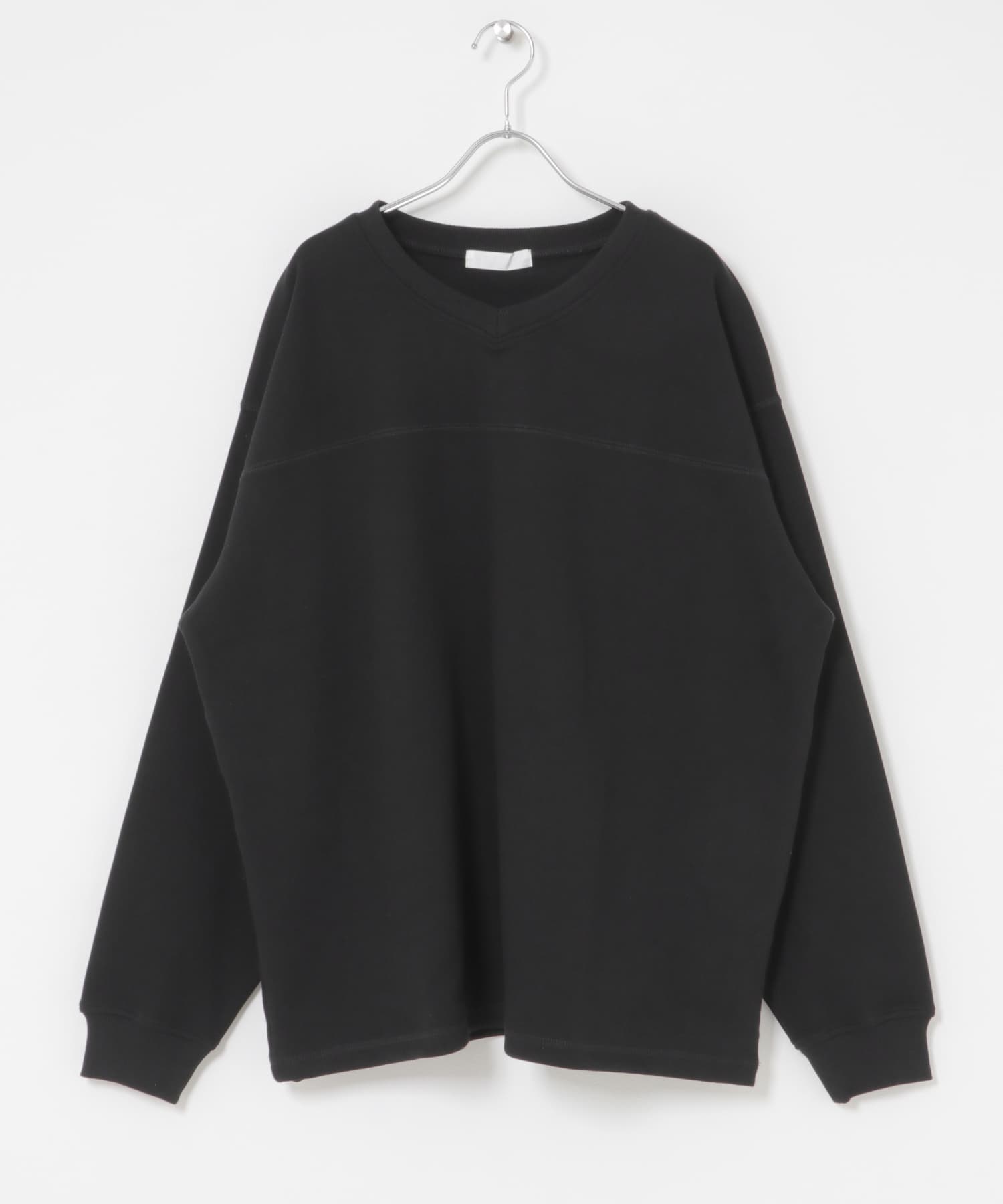 カノコVネックスウェット BLACK M