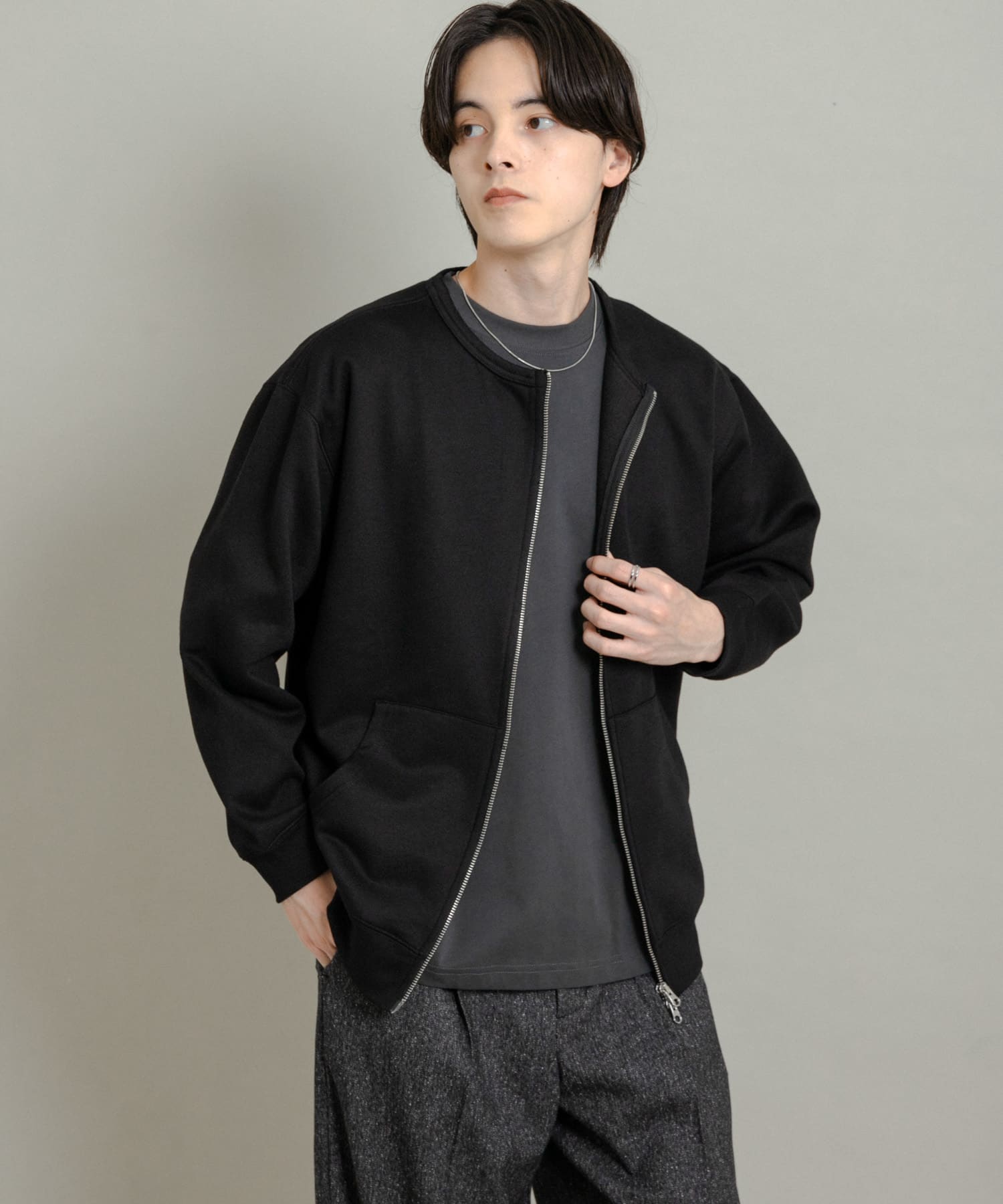 身長：173cm サイズ：L