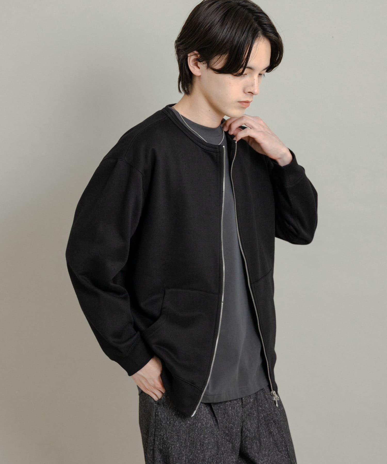 身長：173cm サイズ：L