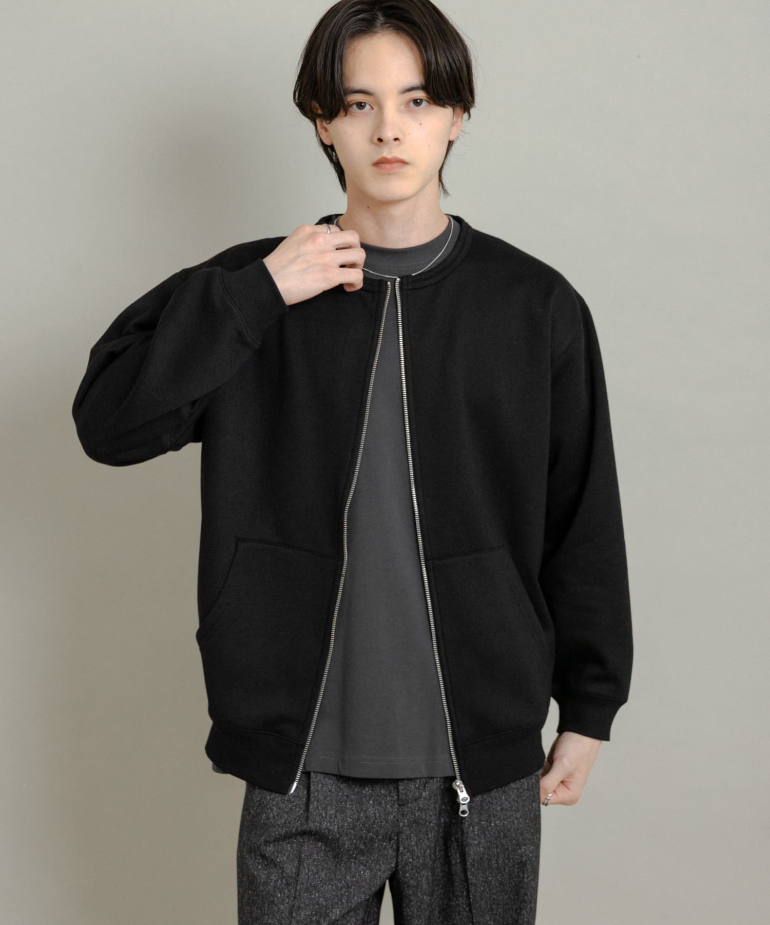 身長：173cm サイズ：L