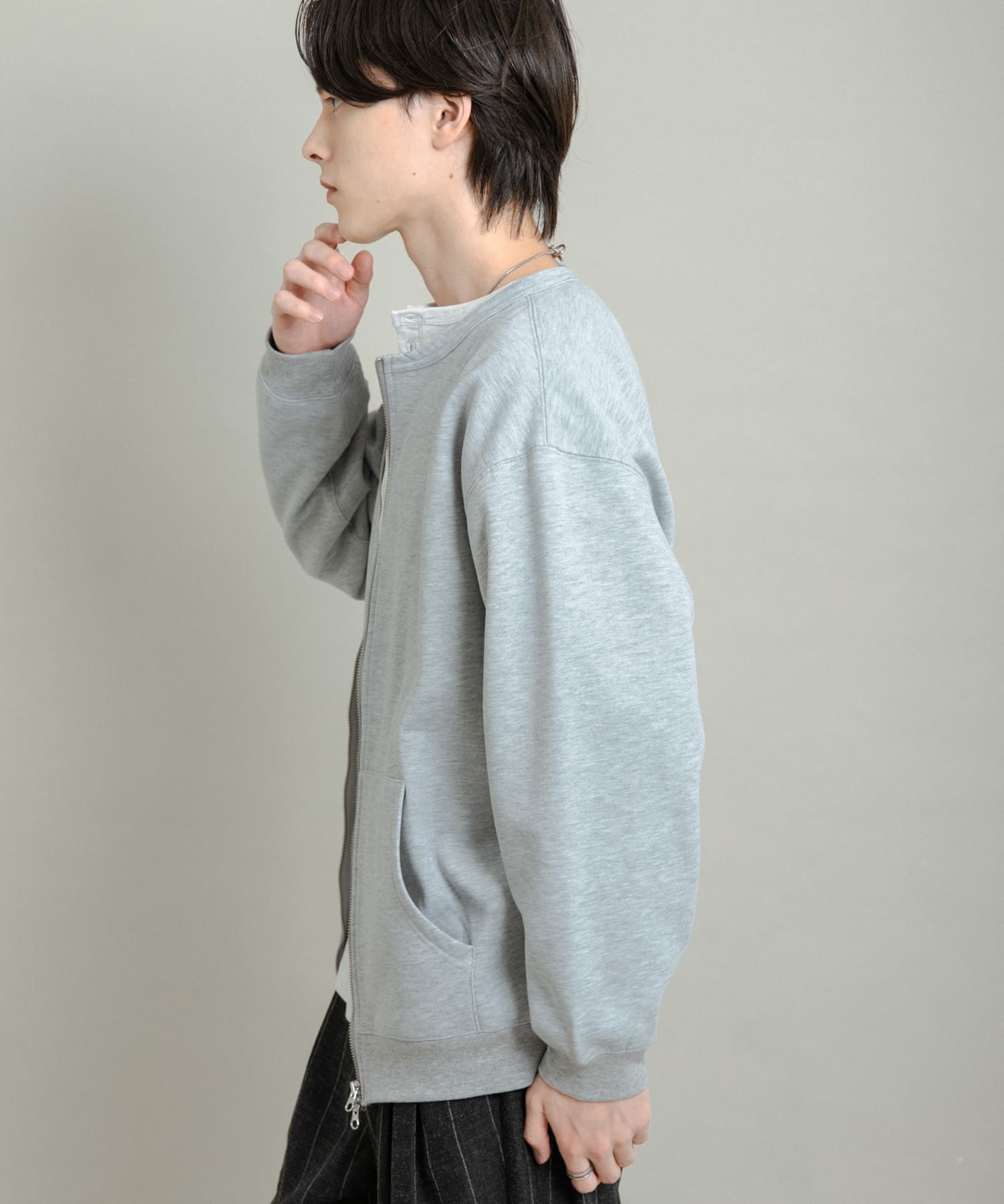 身長：173cm サイズ：L