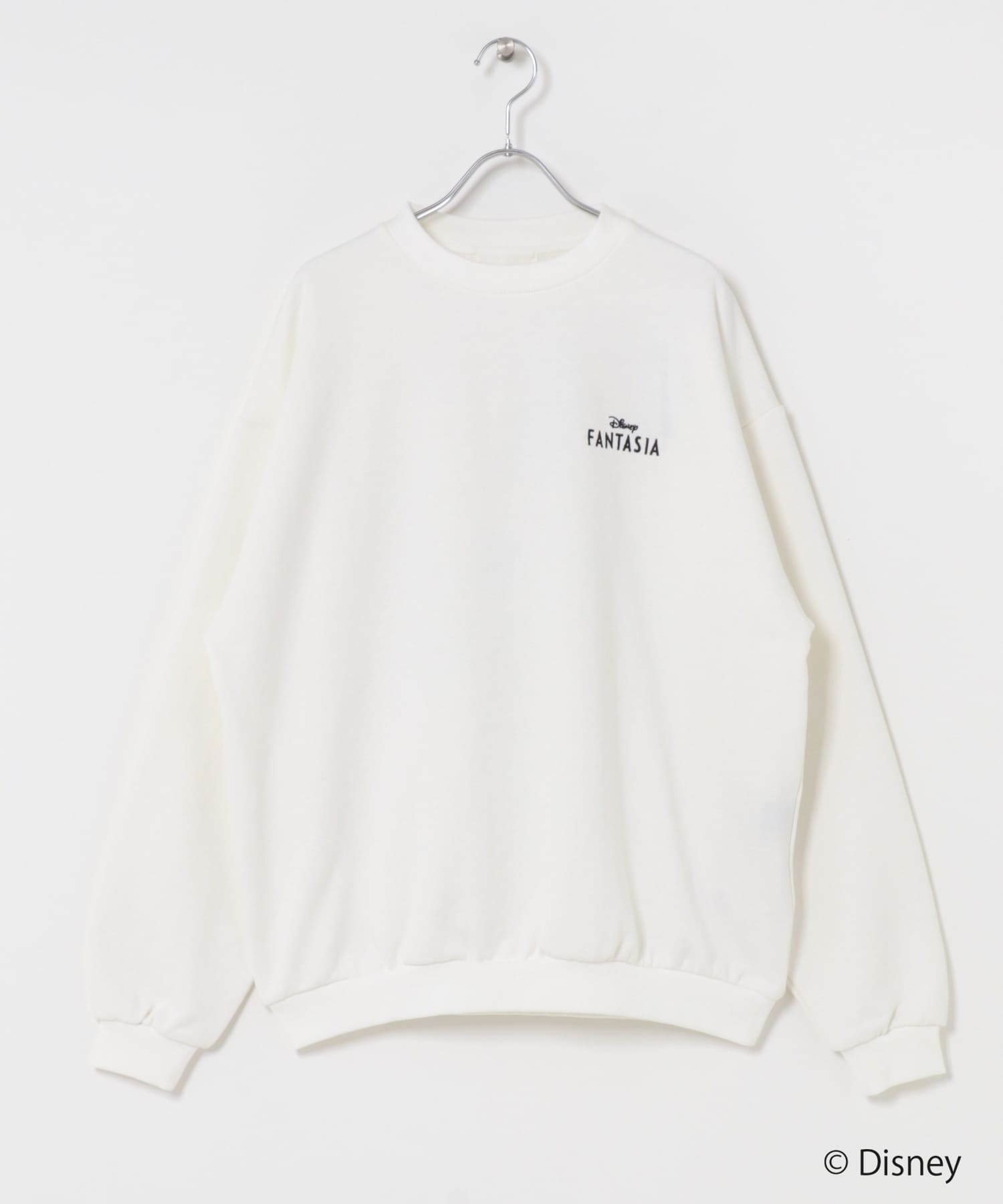 『別注』FANTASIA/クルーネックスウェットB WHITE M