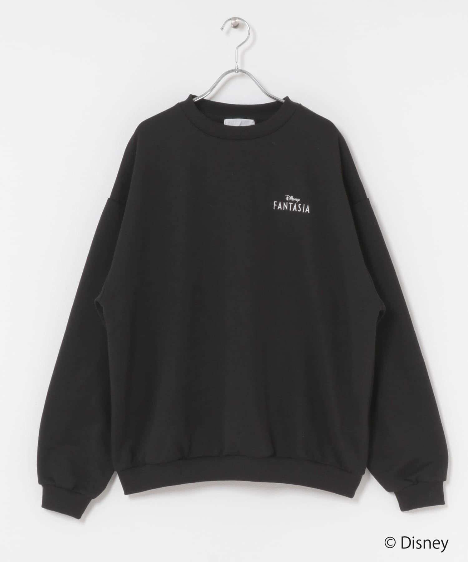 『別注』FANTASIA/クルーネックスウェットB BLACK M