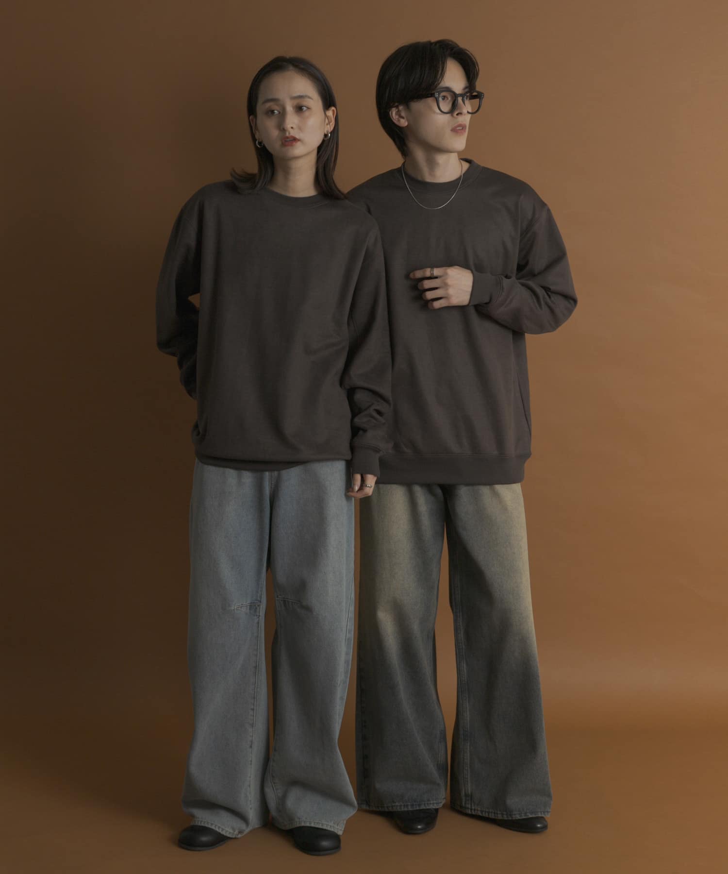 身長：173cm サイズ：L／身長：169cm サイズ：M