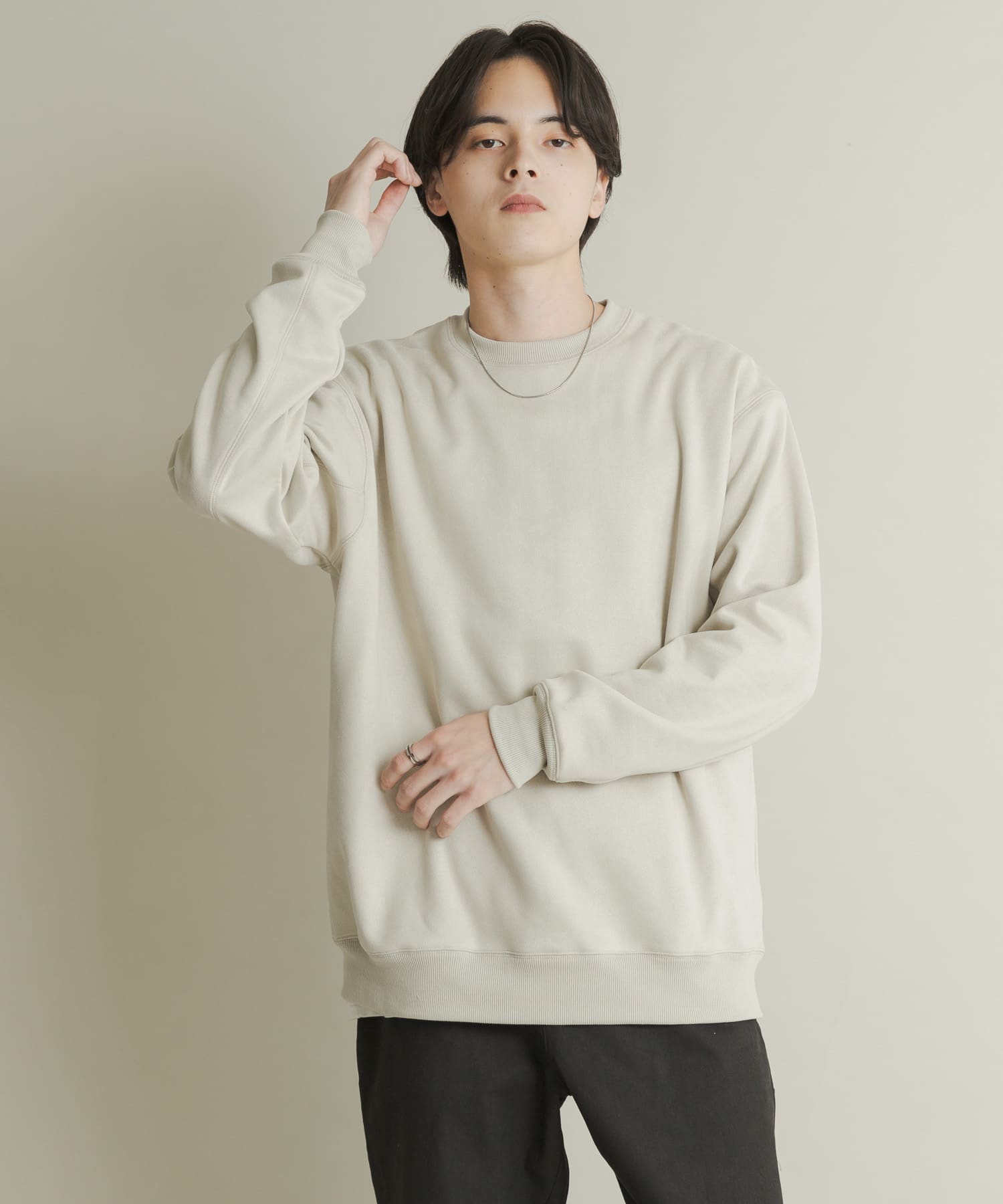 身長：173cm サイズ：L