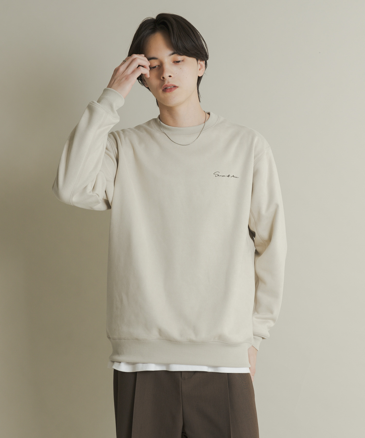 身長：173cm サイズ：L