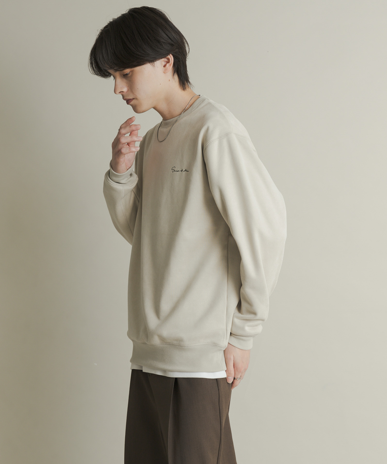 身長：173cm サイズ：L