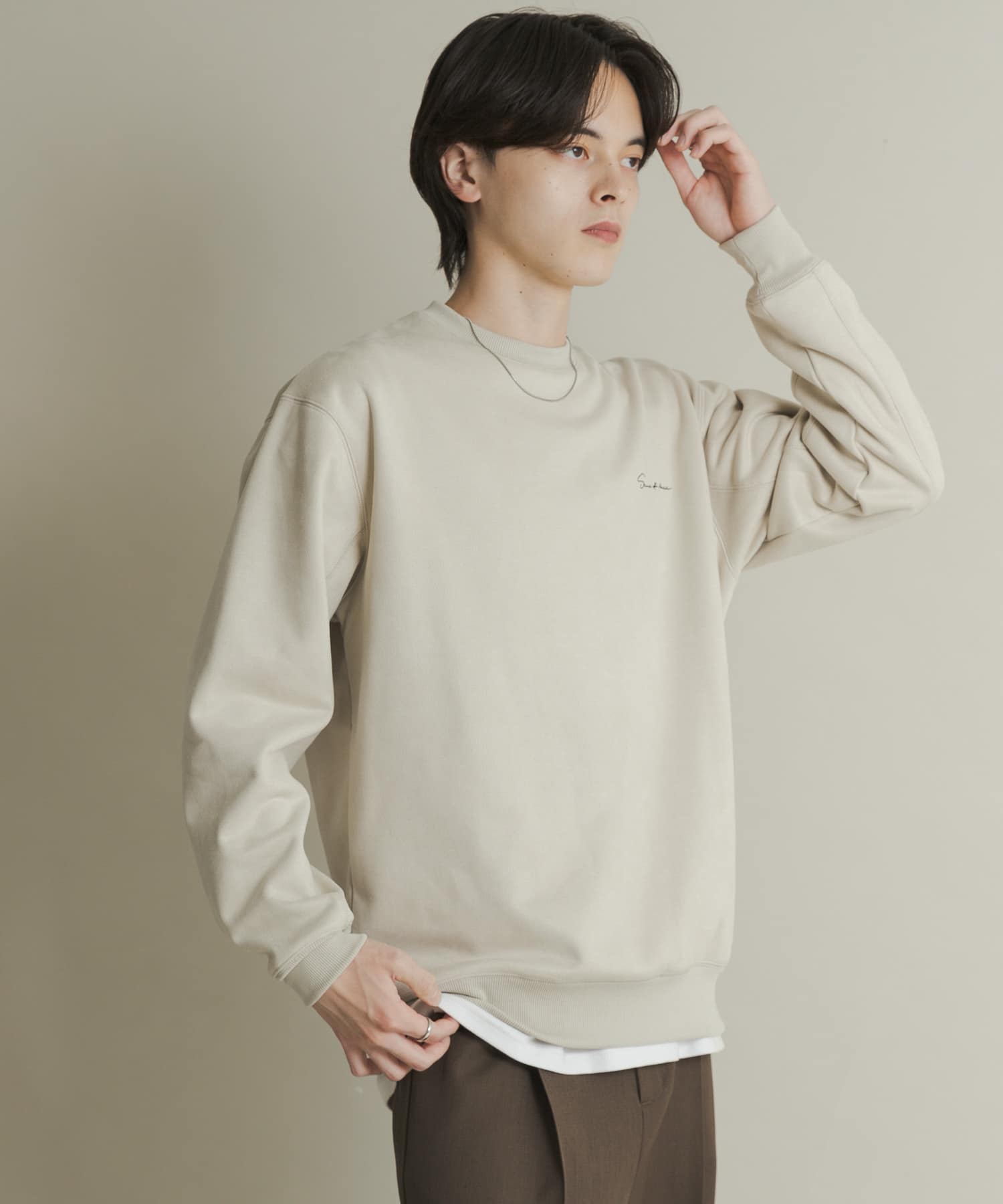 身長：173cm サイズ：L