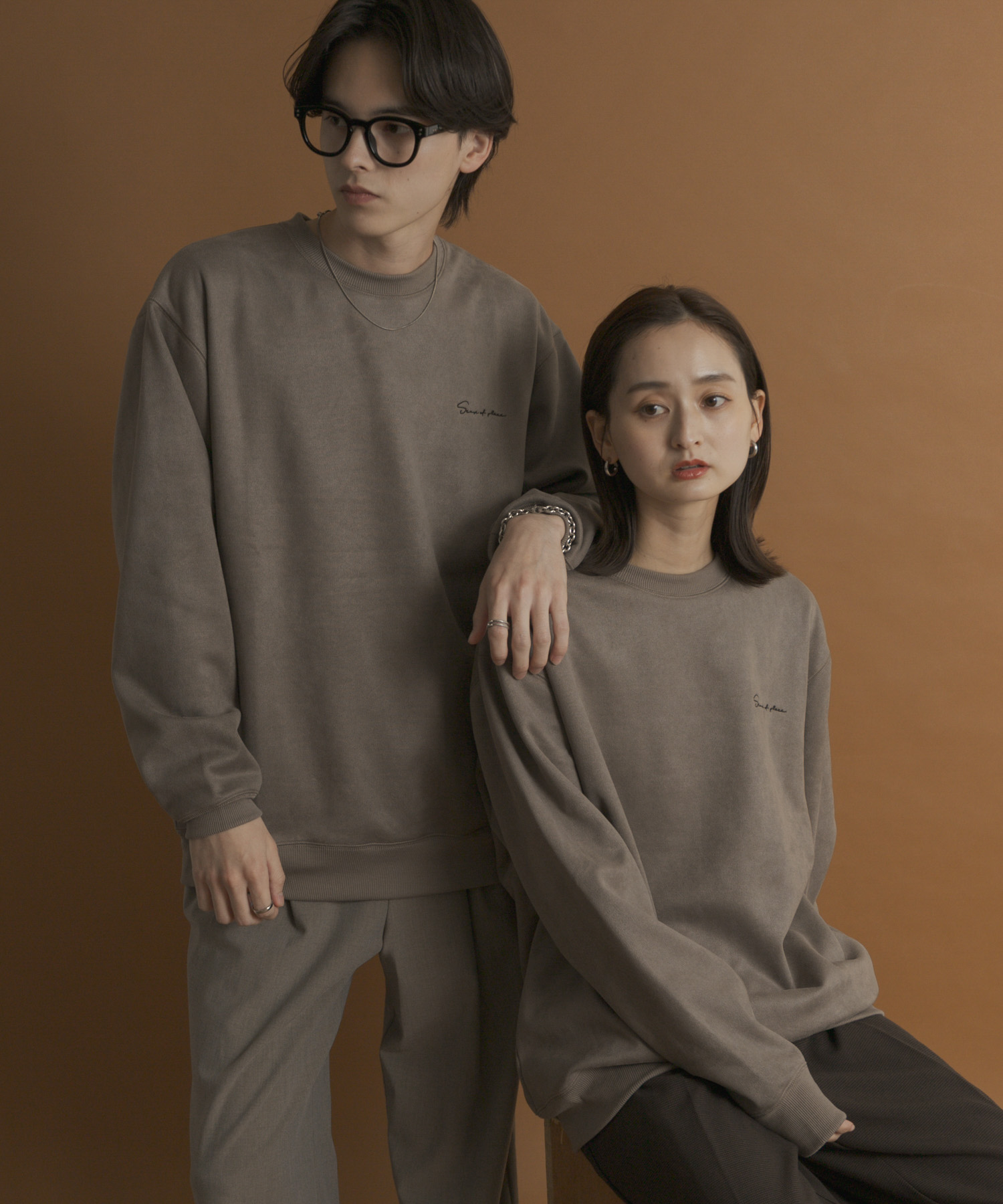 身長：173cm サイズ：L／身長：169cm サイズ：M