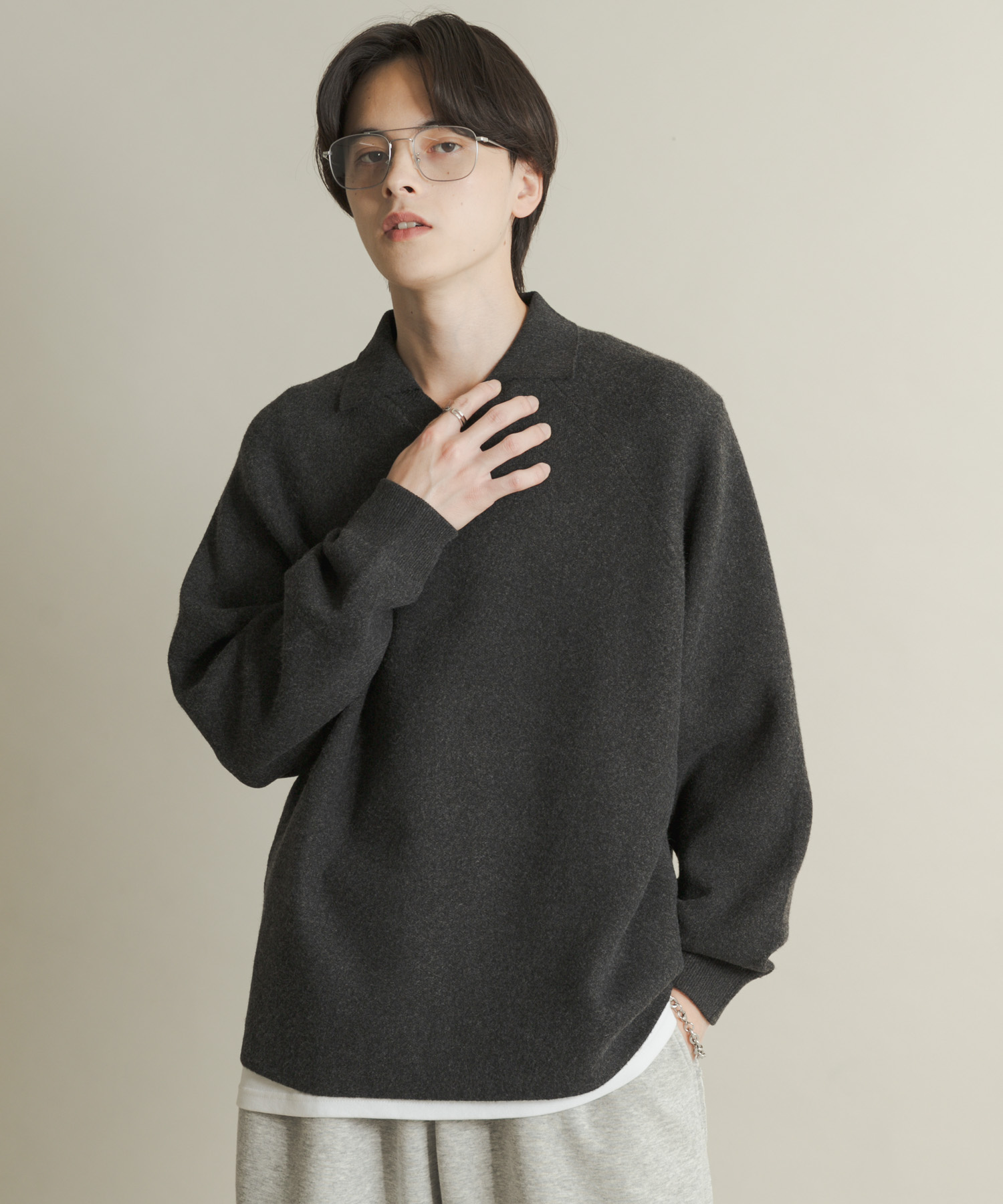 身長：173cm サイズ：L
