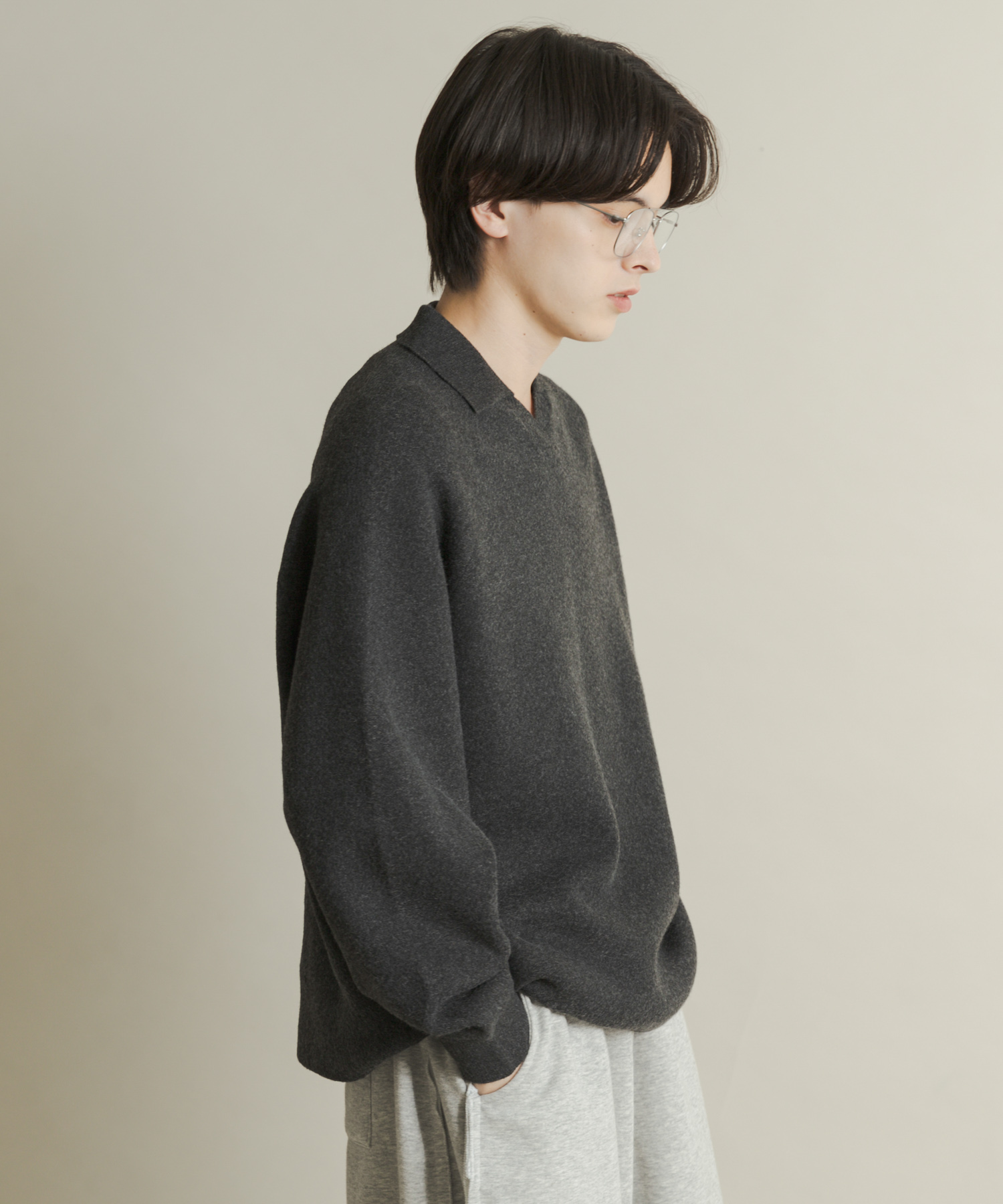 身長：173cm サイズ：L