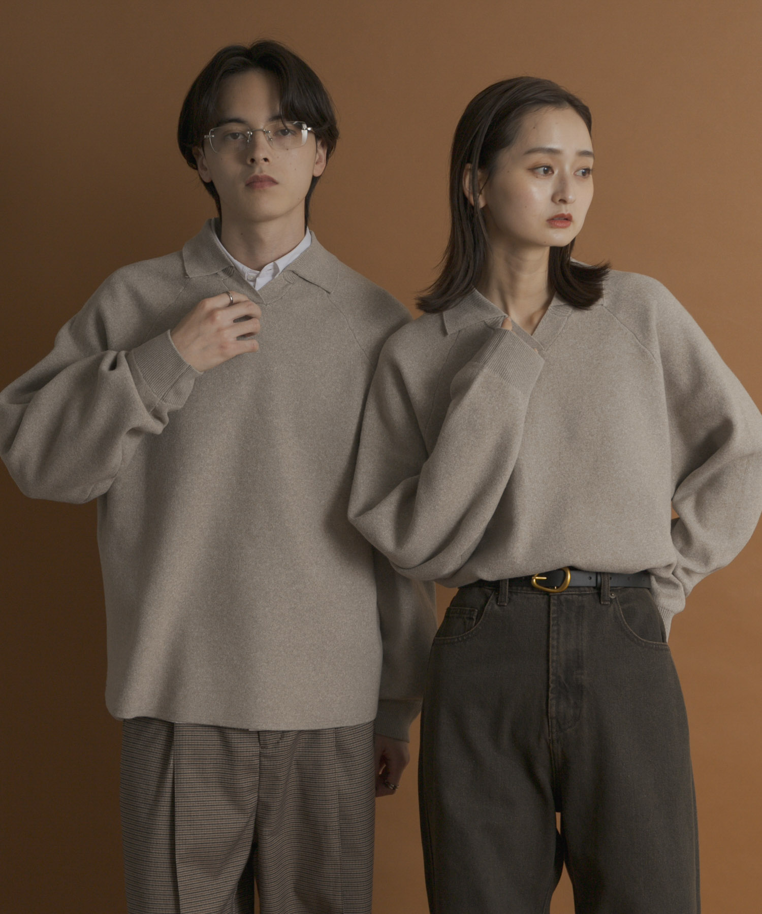 身長：173cm サイズ：L／身長：169cm サイズ：M