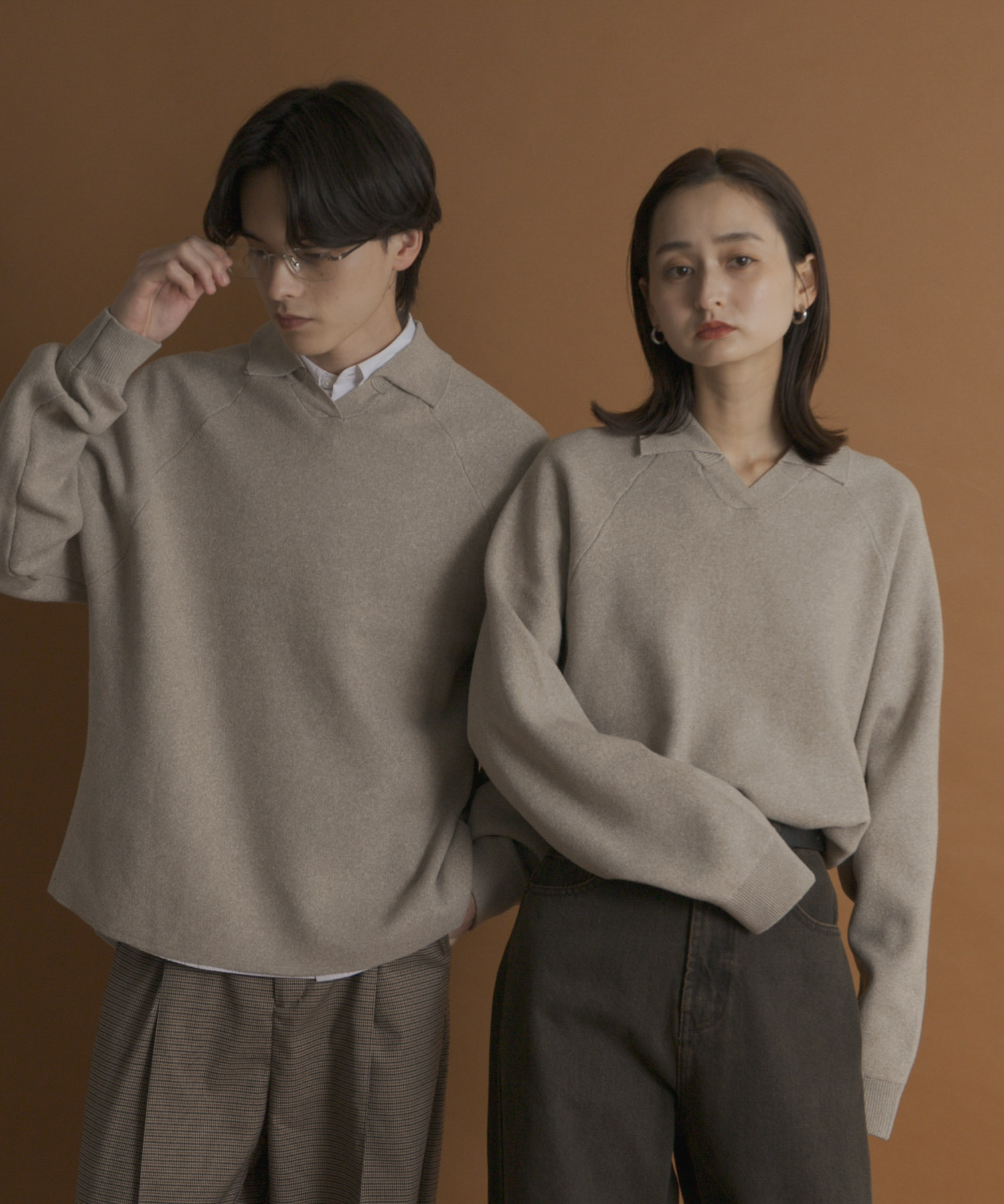身長：173cm サイズ：L／身長：169cm サイズ：M
