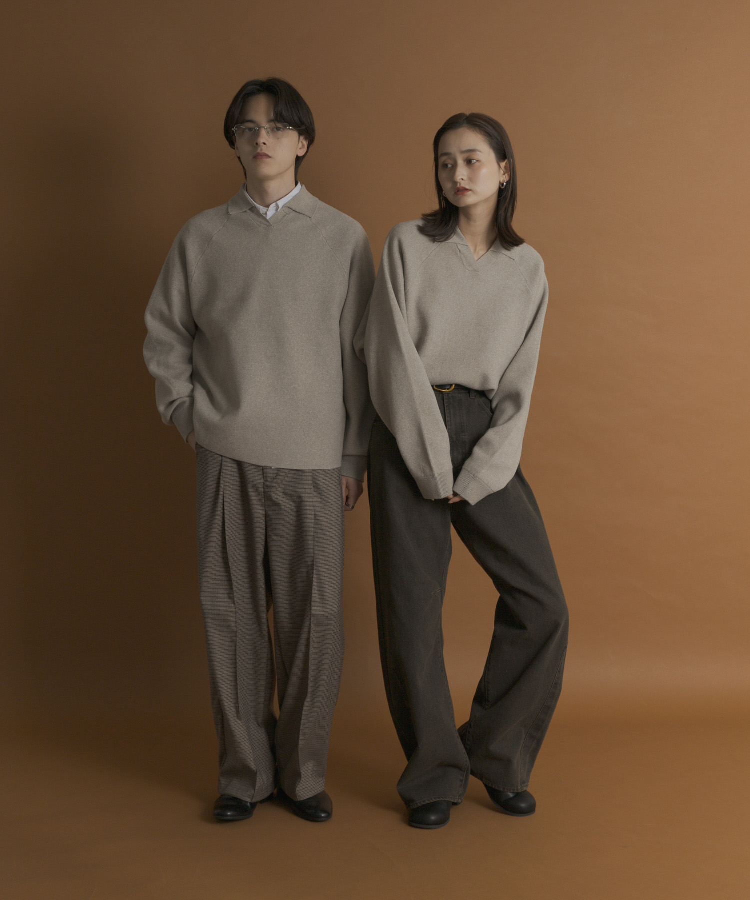 身長：173cm サイズ：L／身長：169cm サイズ：M