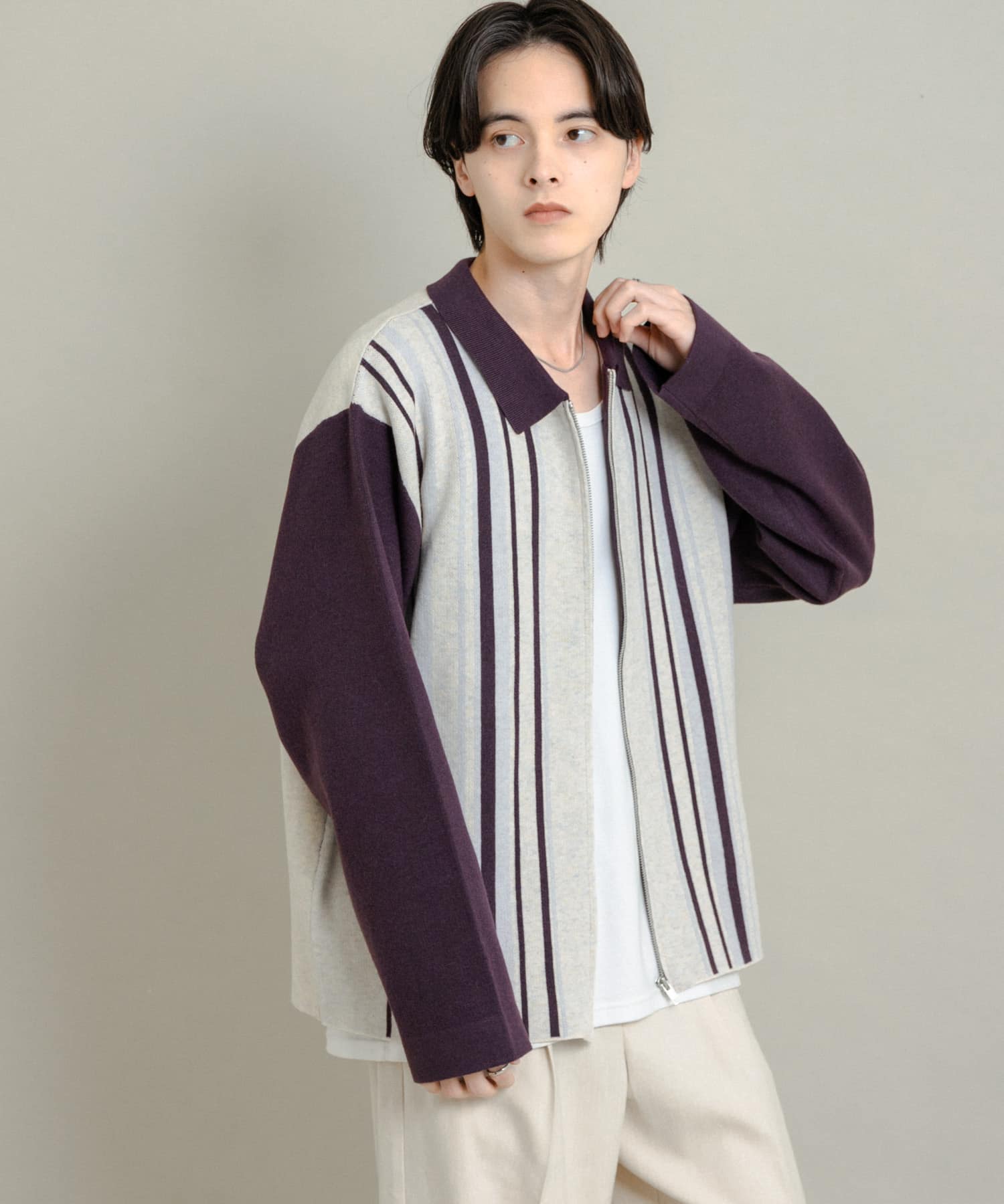 身長：173cm サイズ：L