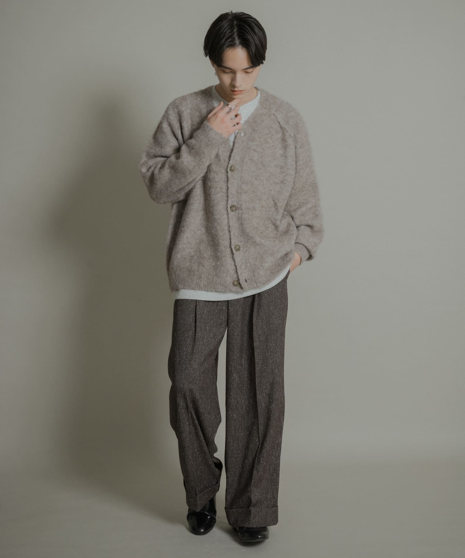 身長：173cm サイズ：L