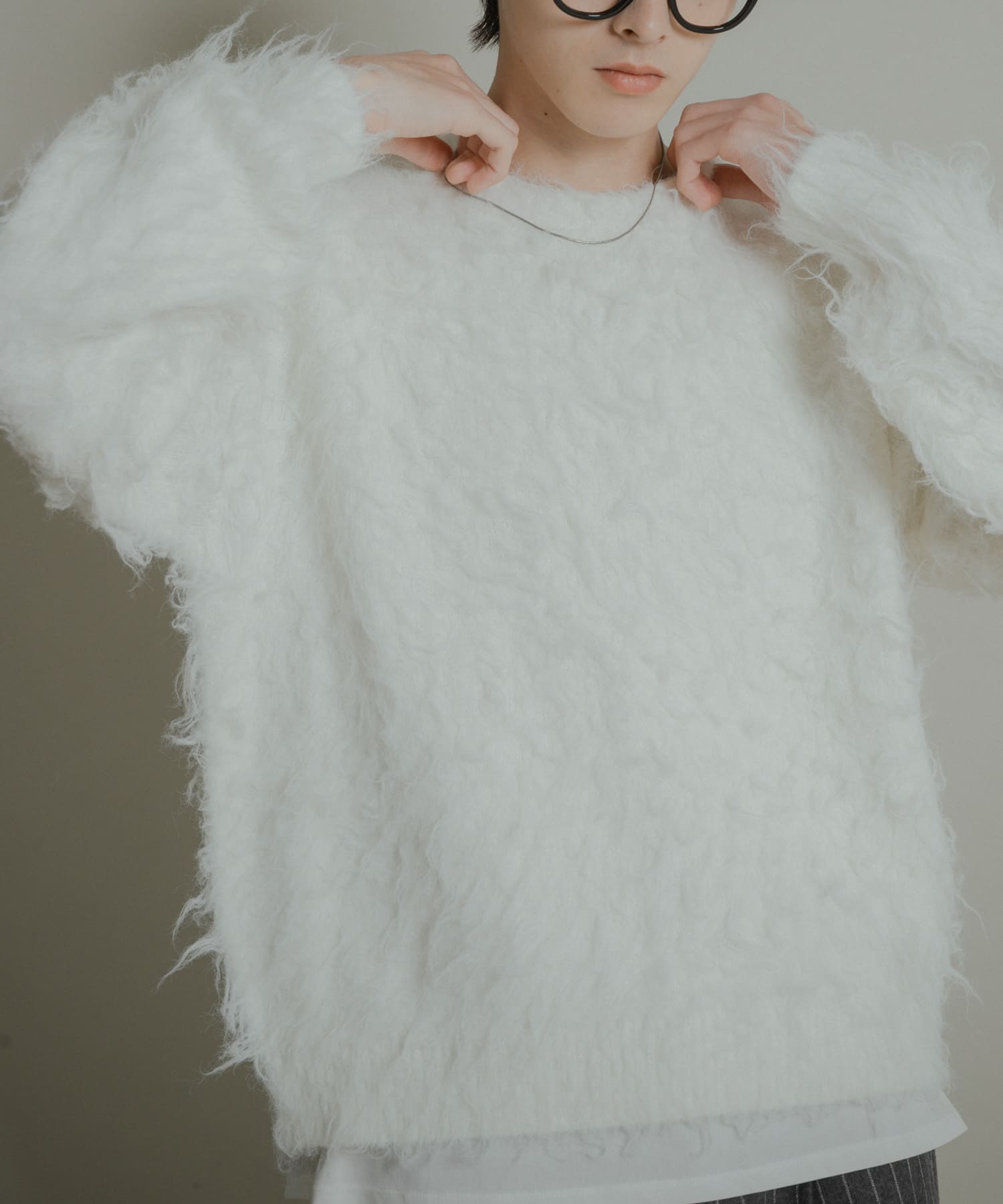 身長：173cm サイズ：L