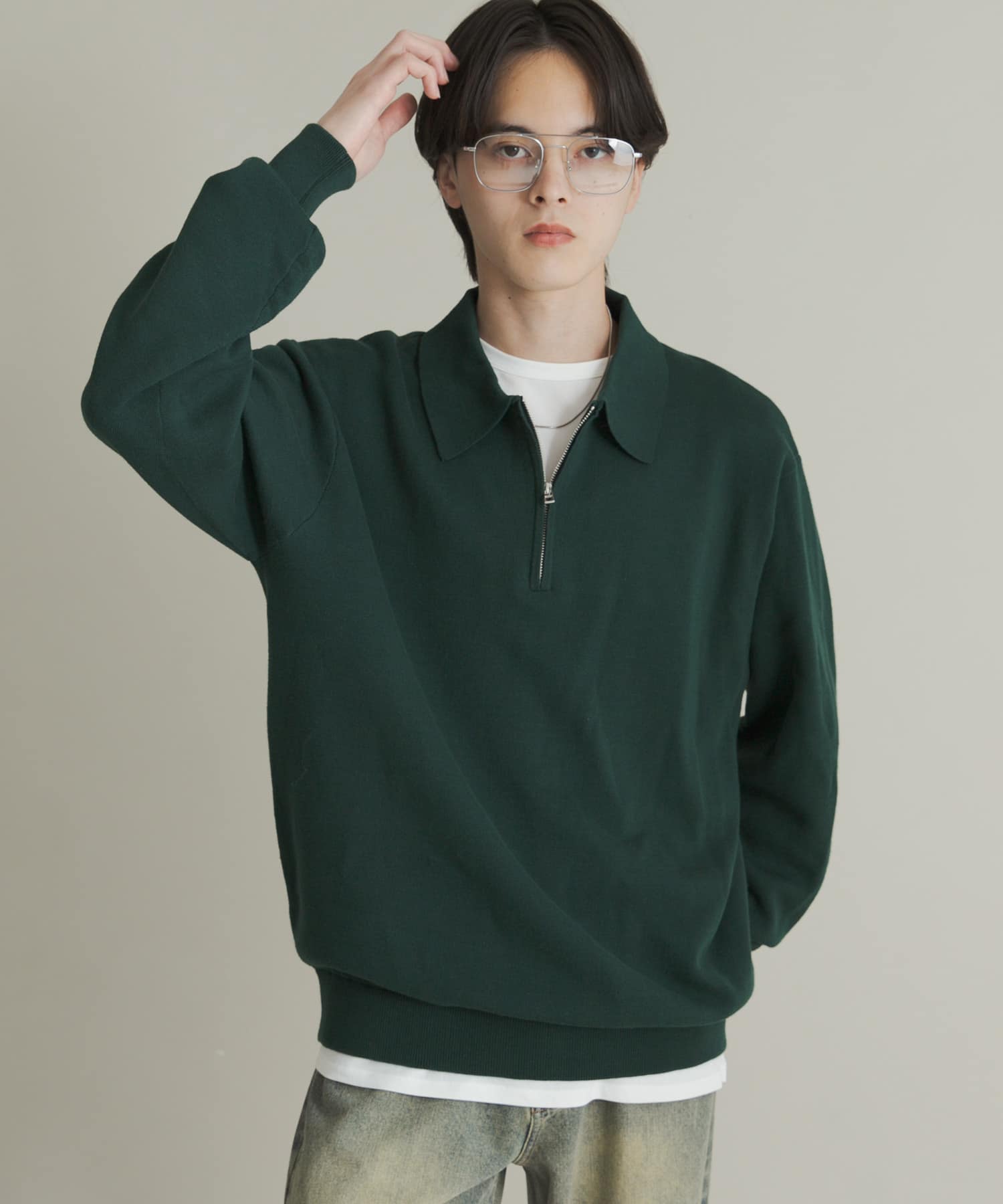 身長：173cm サイズ：L