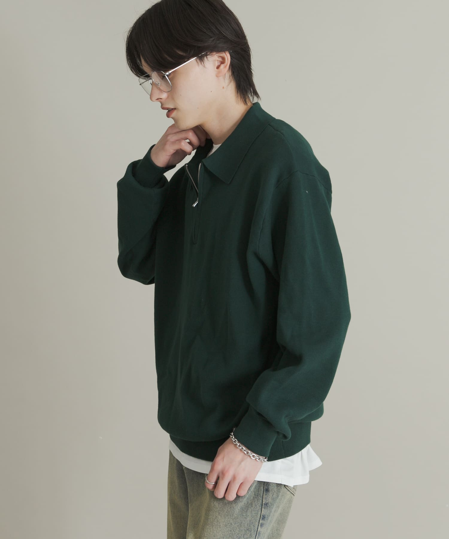 身長：173cm サイズ：L