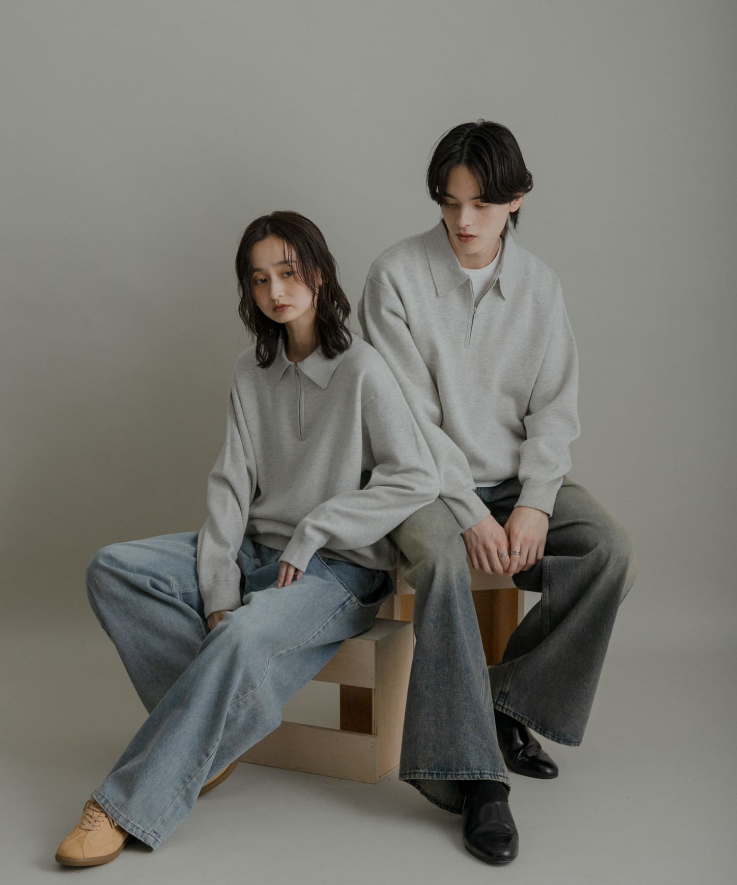 身長：169cm サイズ：M／身長：173cm サイズ：L