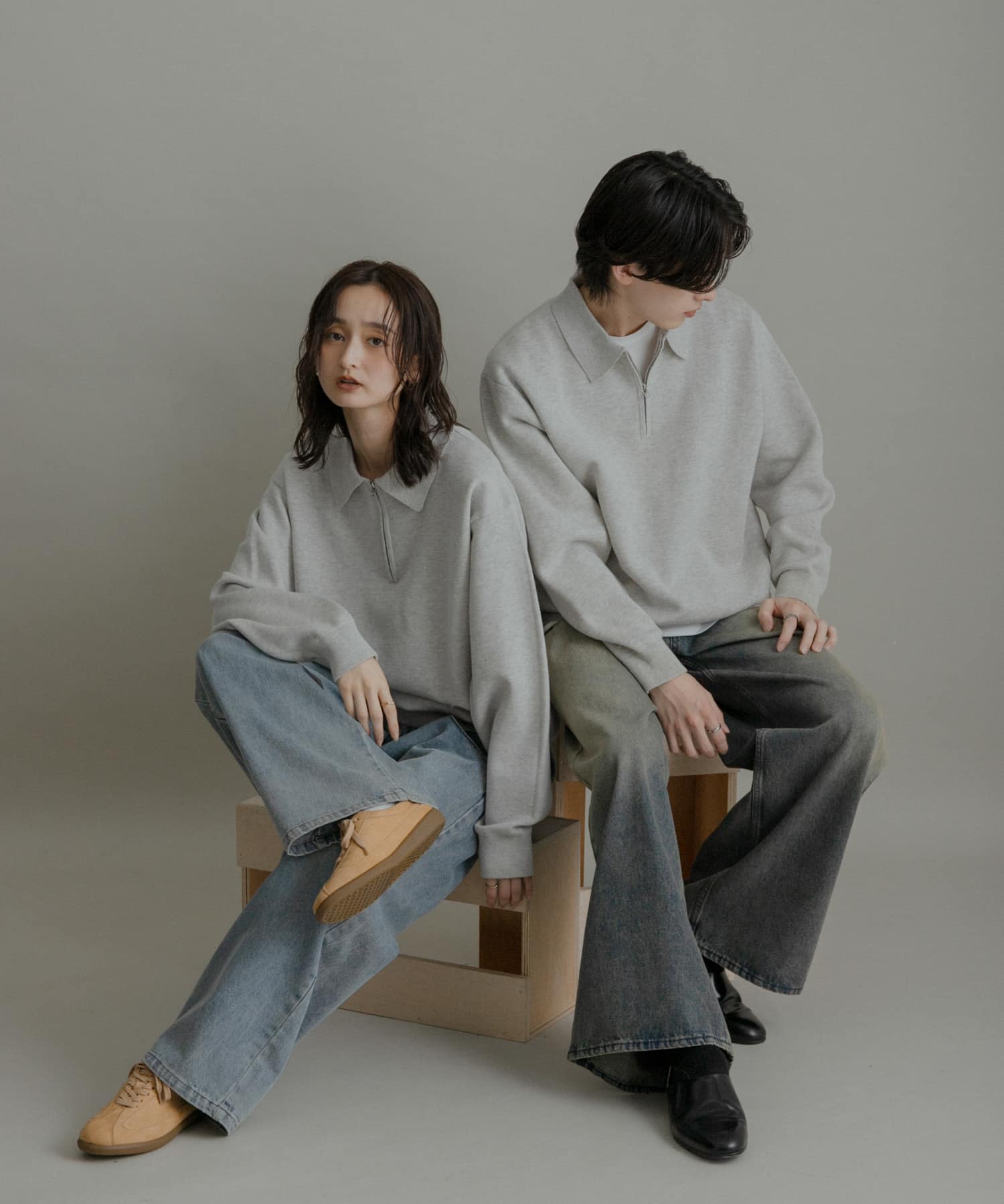 身長：169cm サイズ：M／身長：173cm サイズ：L