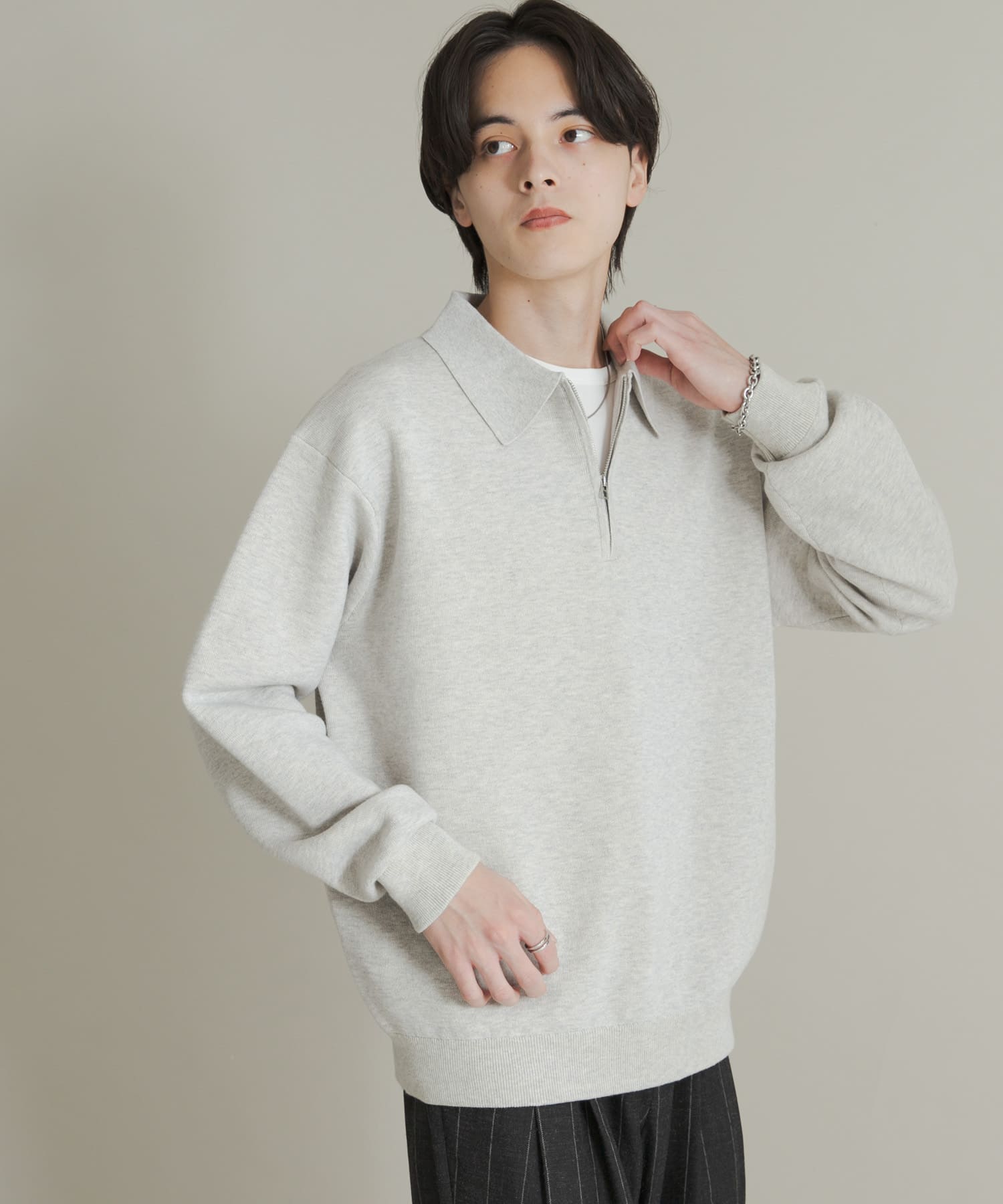 身長：173cm サイズ：L