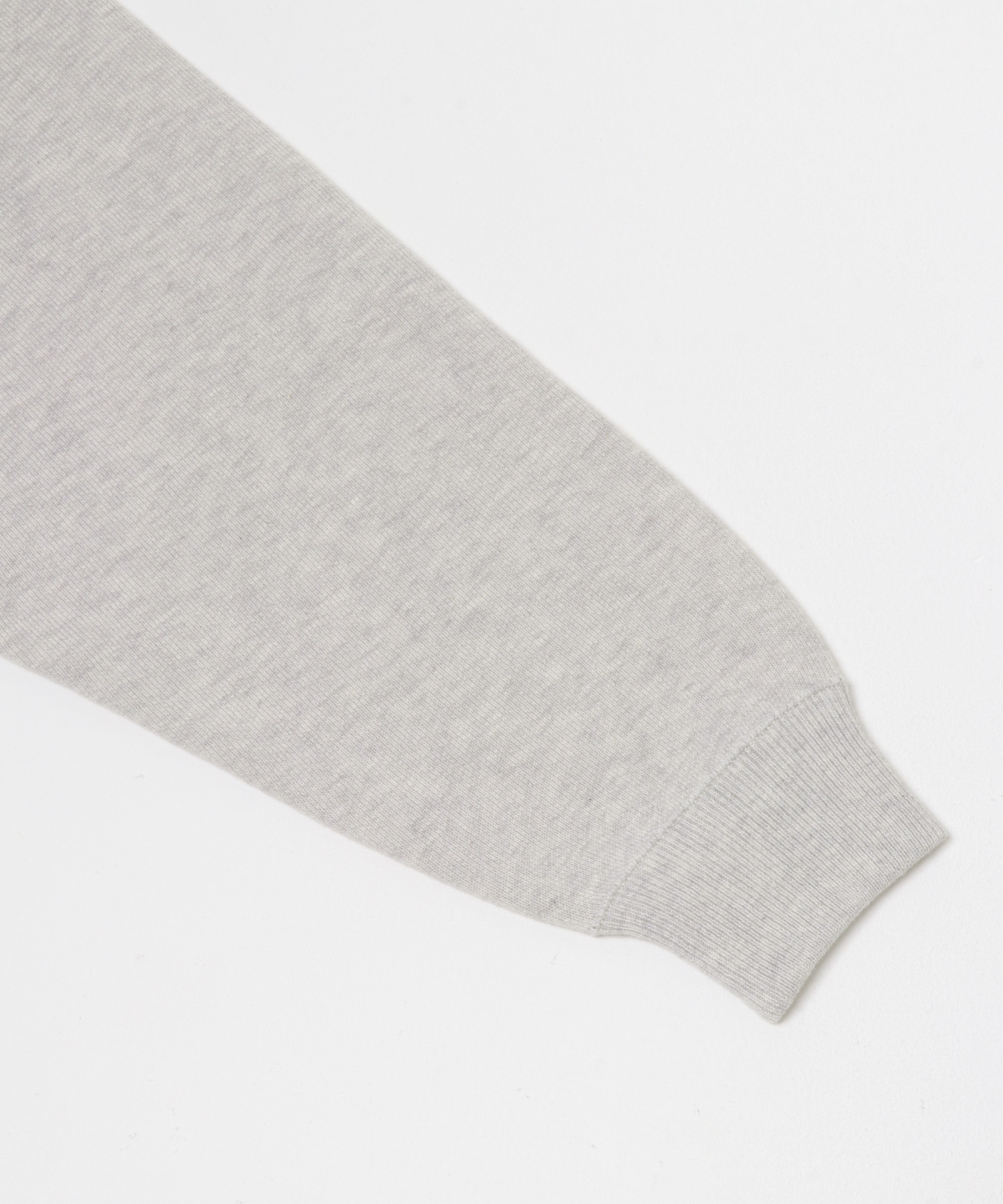 スウェットライクカレッジロゴニット GRAY M