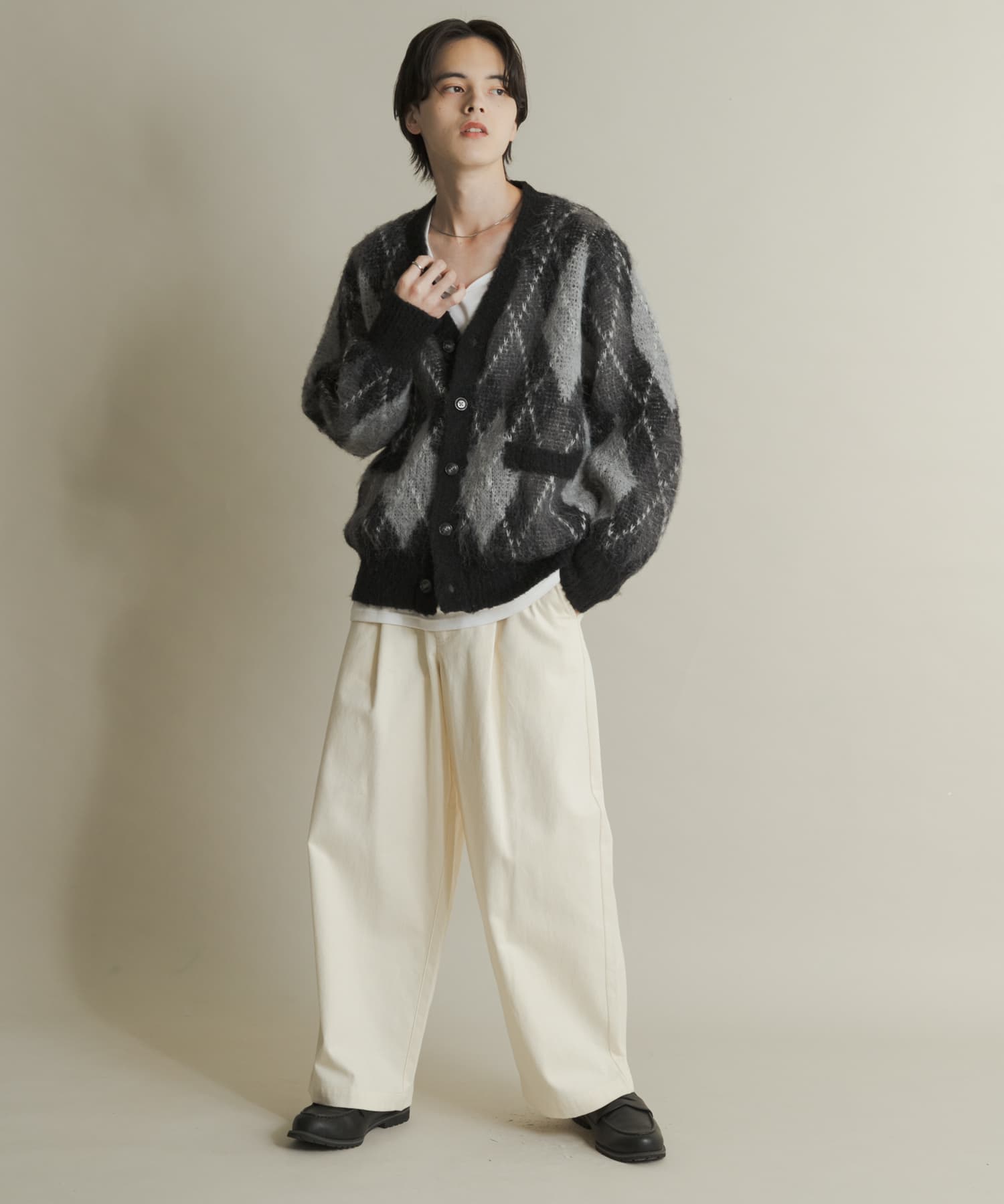 身長：173cm サイズ：L