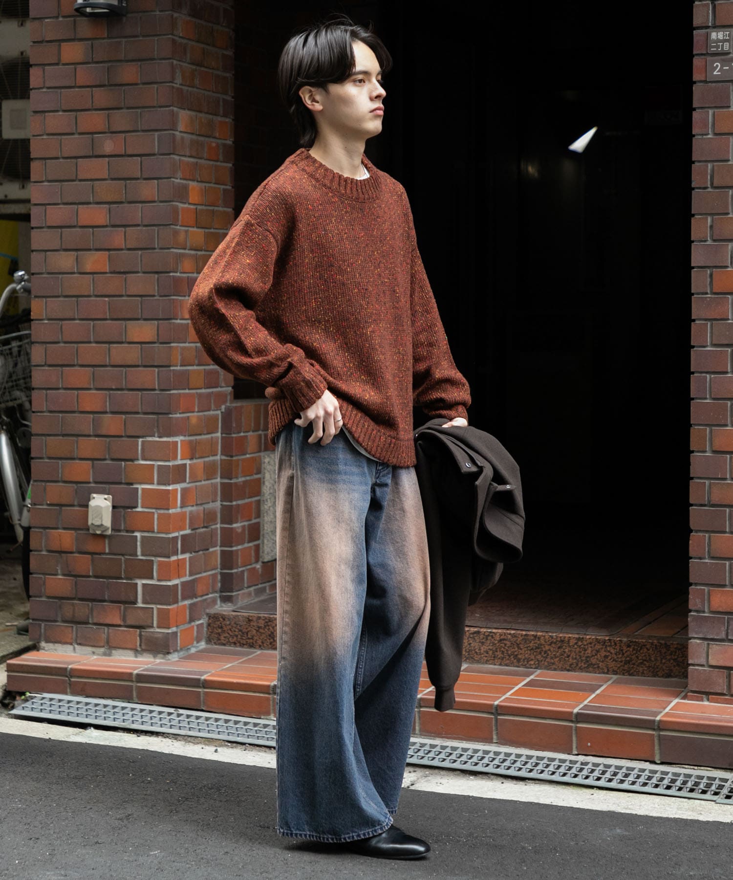 身長 : 173cm サイズ : L