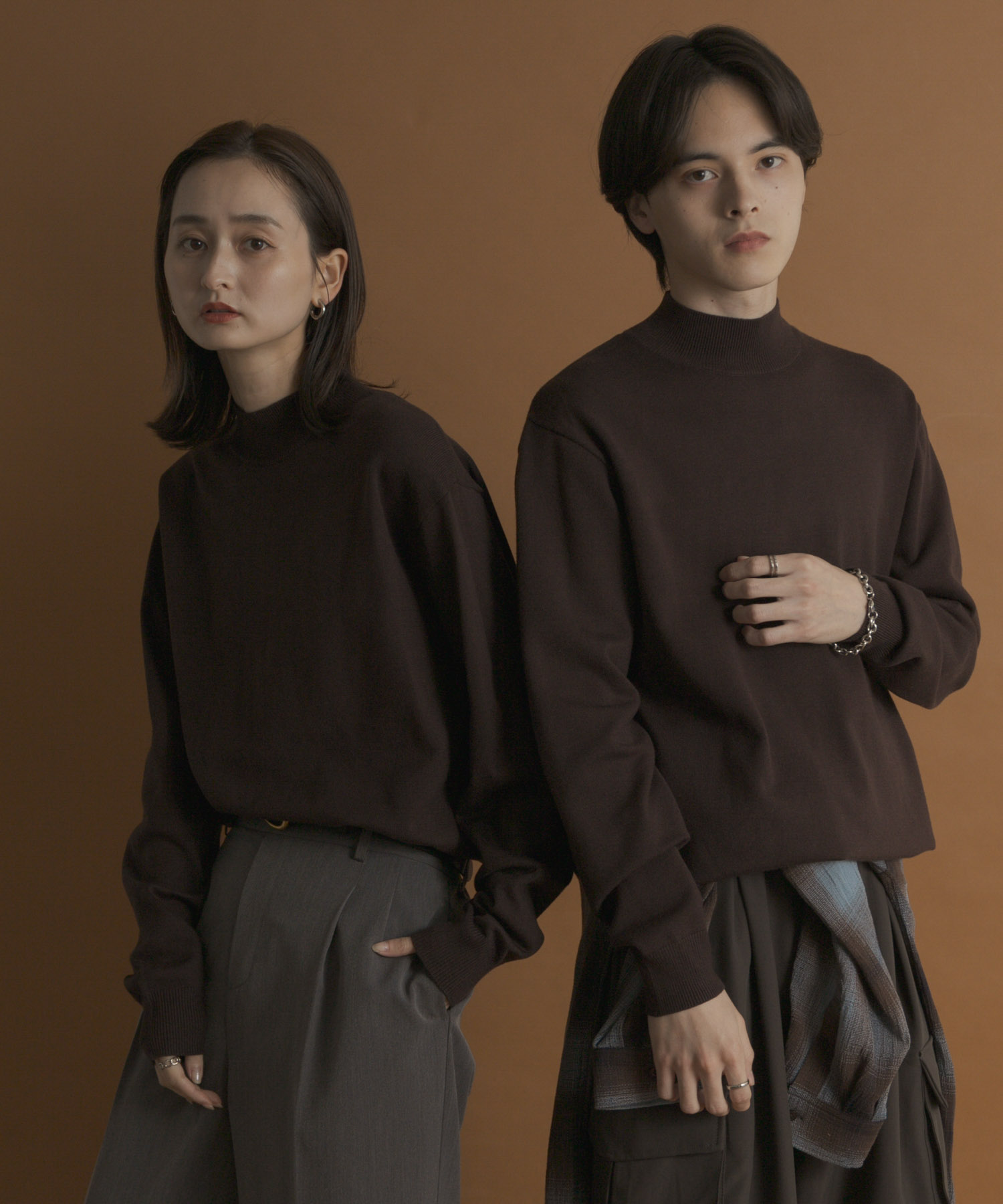 身長：173cm サイズ：L／身長：169cm サイズ：M