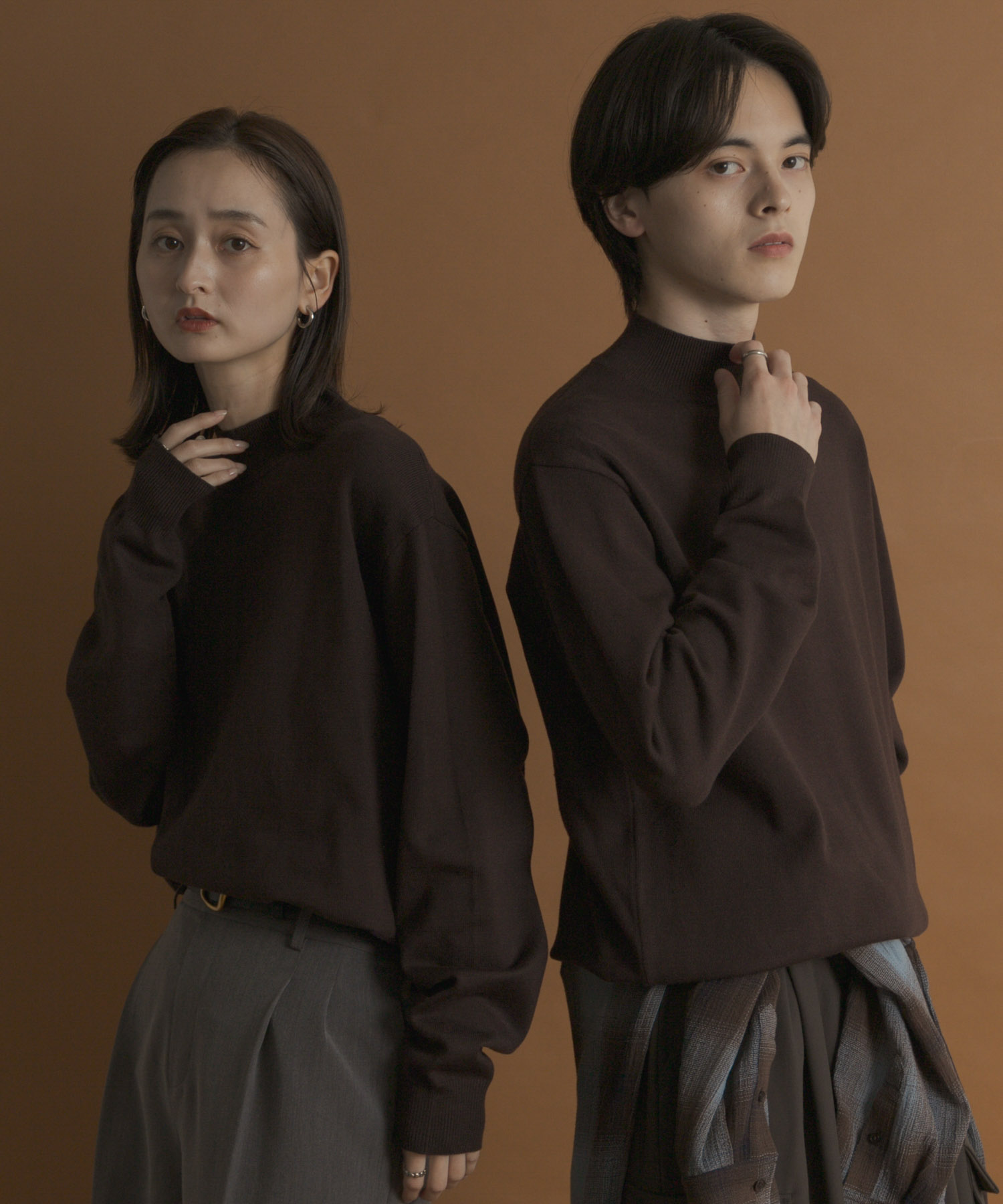 身長：173cm サイズ：L／身長：169cm サイズ：M