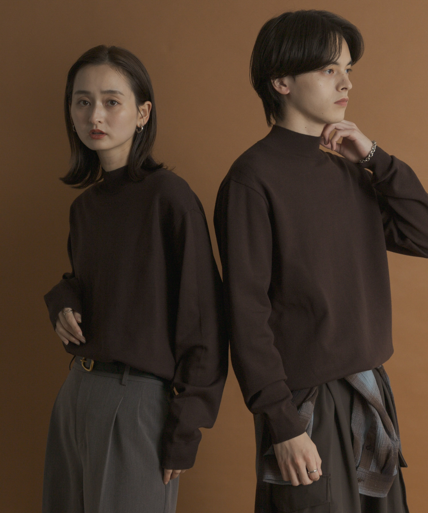 身長：173cm サイズ：L／身長：169cm サイズ：M