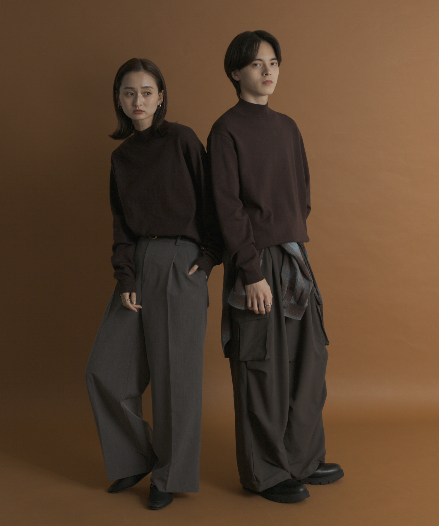 身長：173cm サイズ：L／身長：169cm サイズ：M