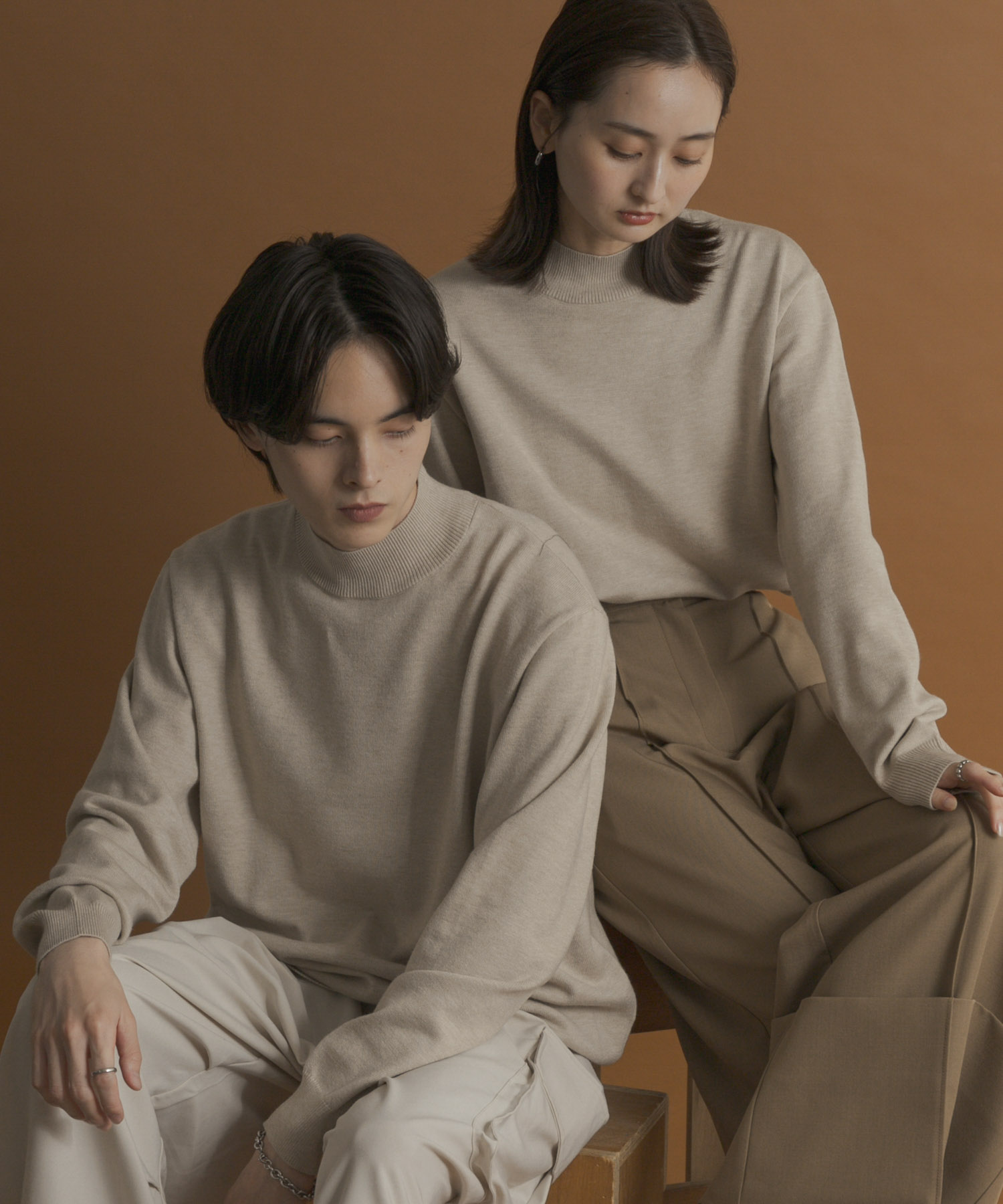 身長：173cm サイズ：L／身長：169cm サイズ：M