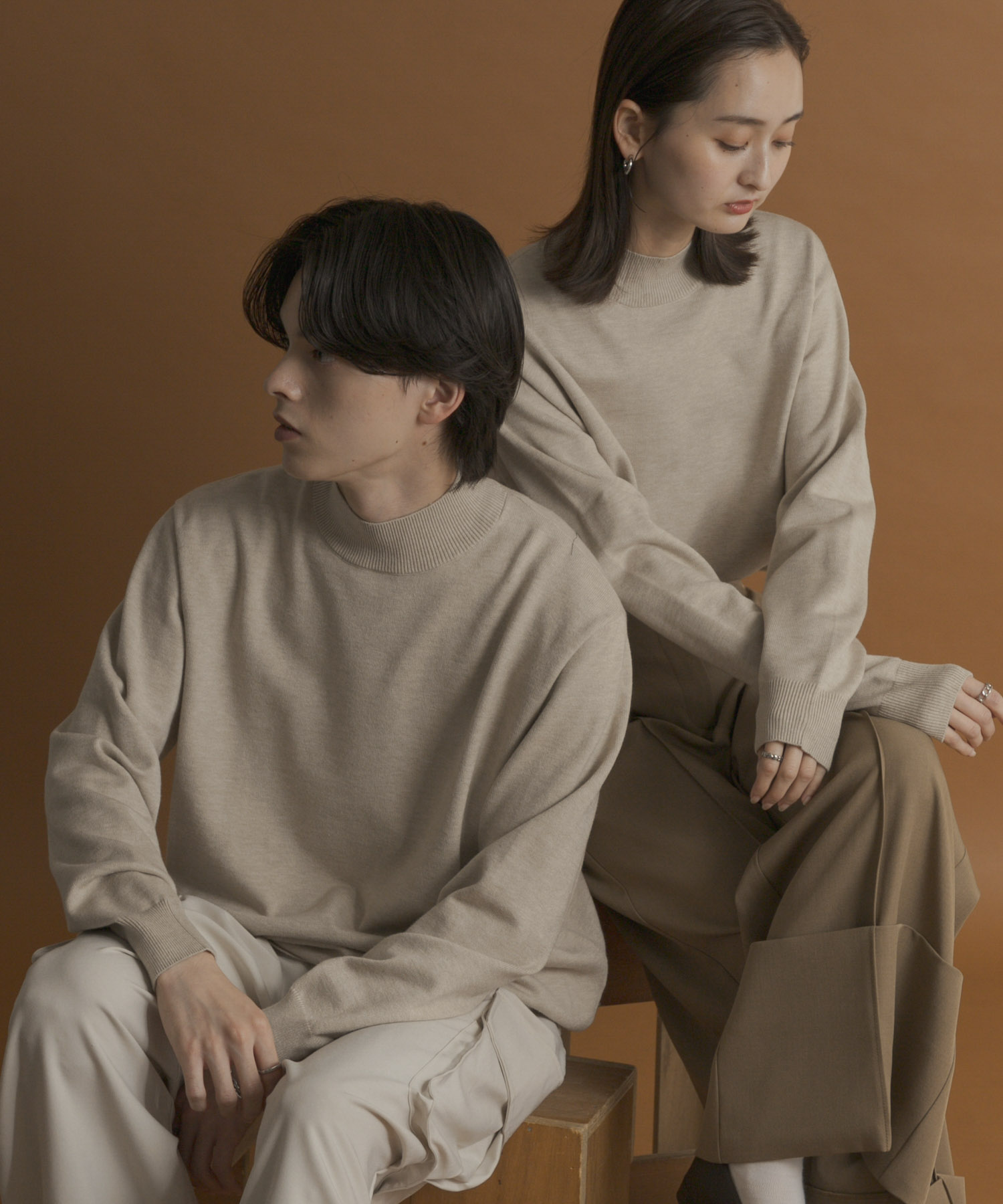 身長：173cm サイズ：L／身長：169cm サイズ：M