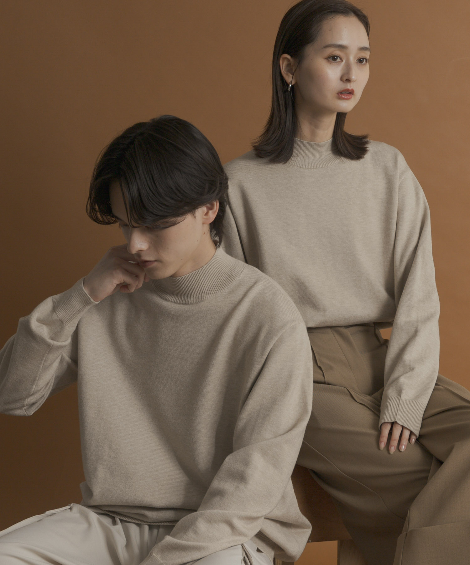 身長：173cm サイズ：L／身長：169cm サイズ：M