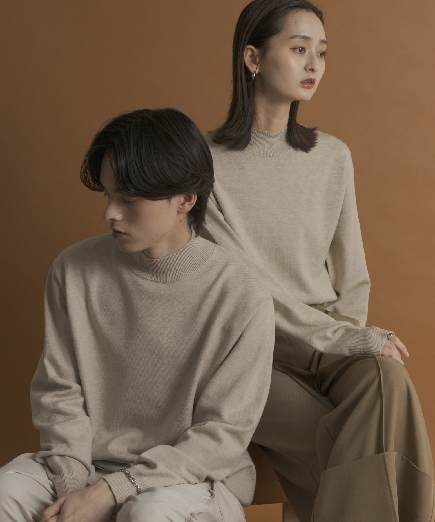 身長：173cm サイズ：L／身長：169cm サイズ：M