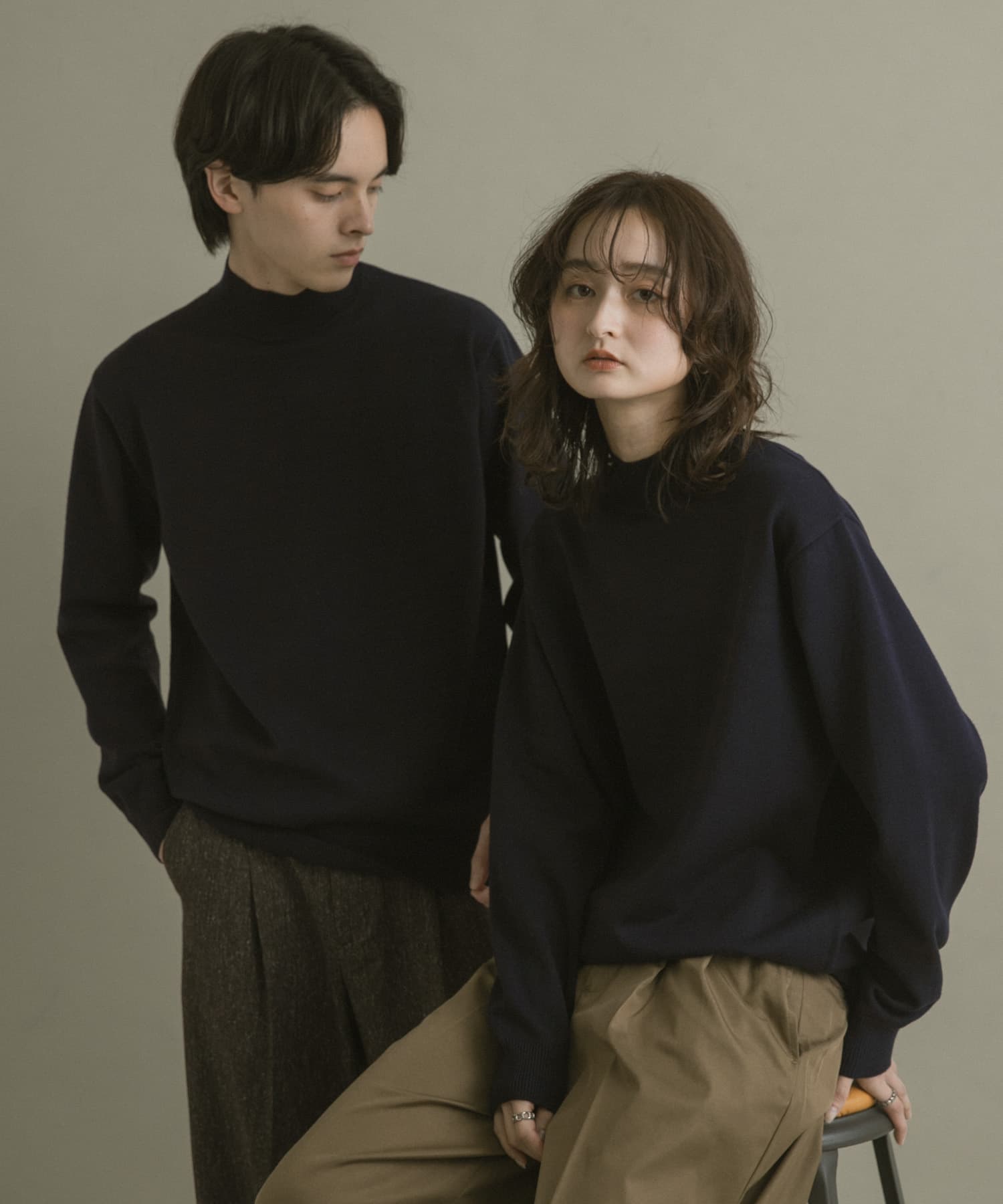 身長：173cm サイズ：L／身長：169cm サイズ：M