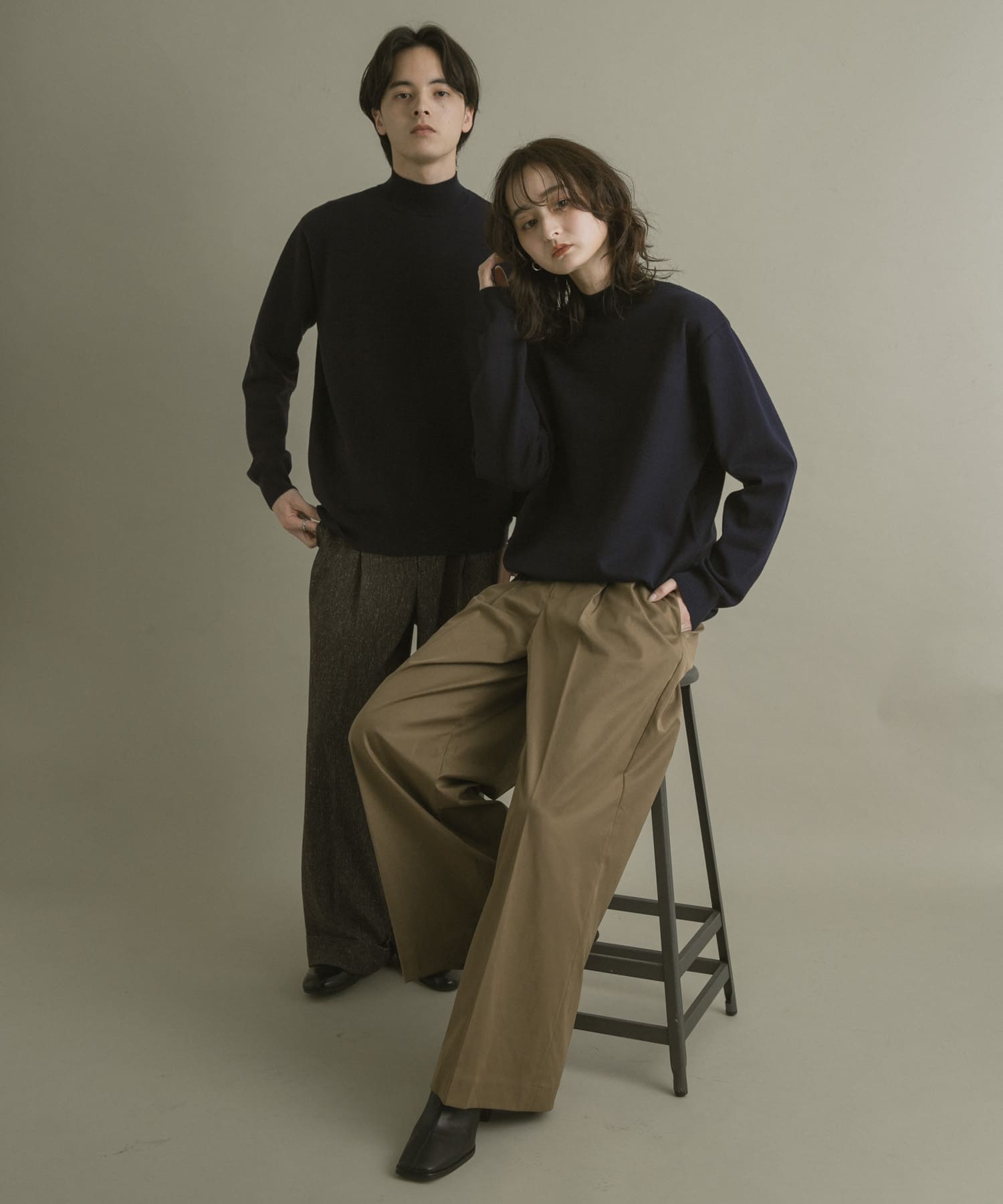 身長：173cm サイズ：L／身長：169cm サイズ：M