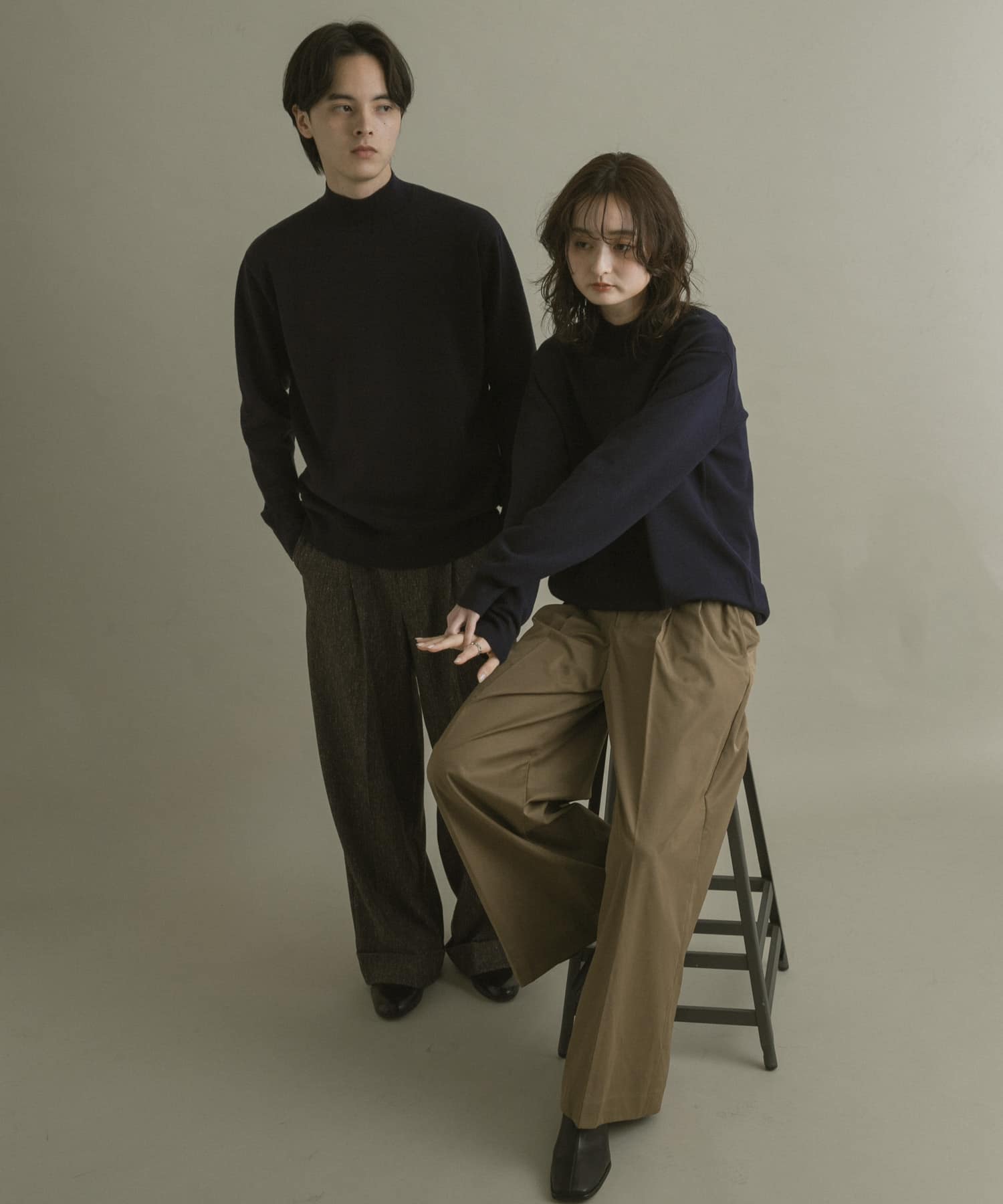 身長：173cm サイズ：L／身長：169cm サイズ：M