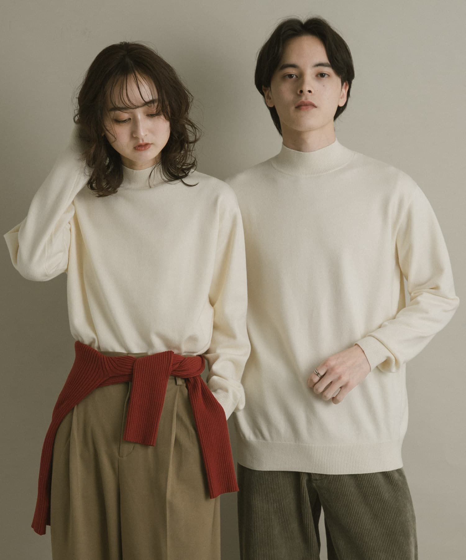 身長：173cm サイズ：L／身長：169cm サイズ：M