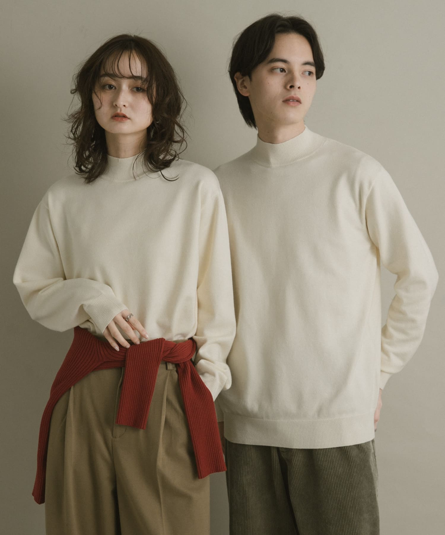 身長：173cm サイズ：L／身長：169cm サイズ：M