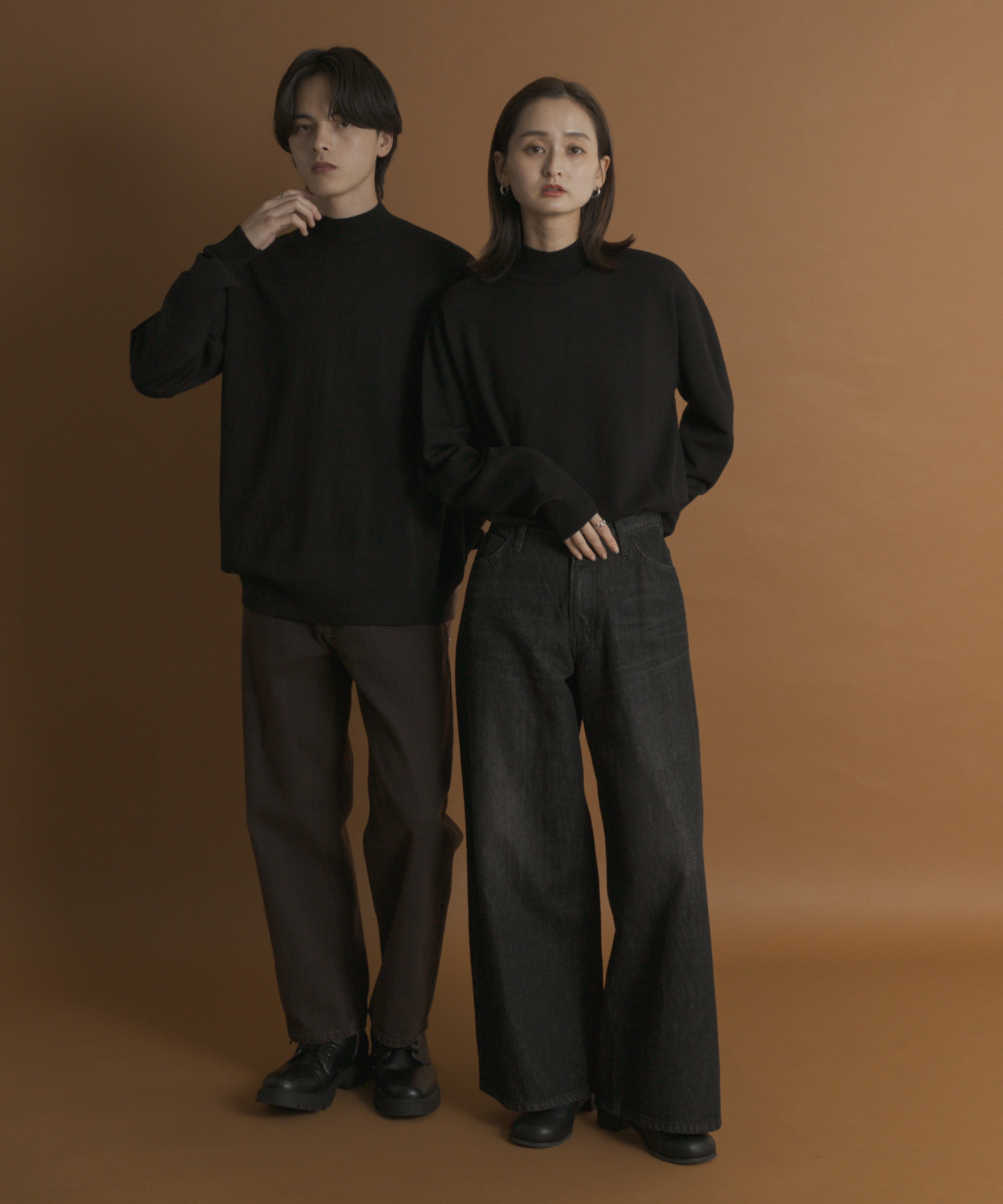 身長：173cm サイズ：L／身長：169cm サイズ：M