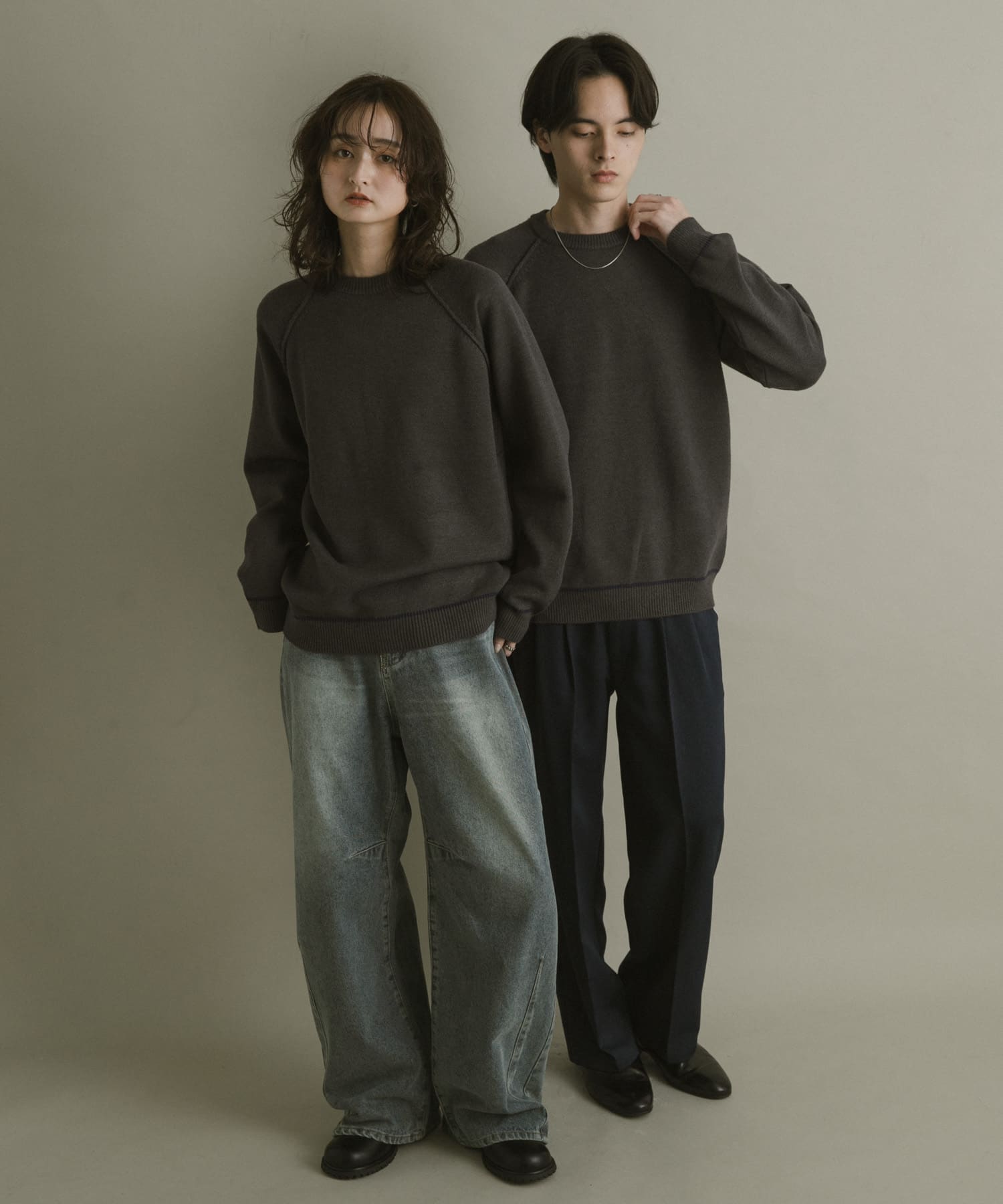 身長：169cm サイズ：M／身長：173cm サイズ：L