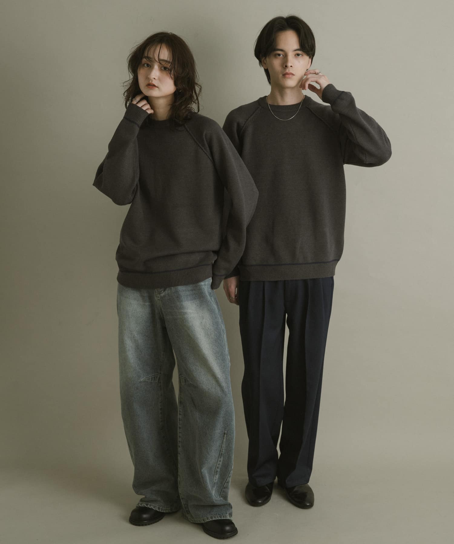 身長：169cm サイズ：M／身長：173cm サイズ：L