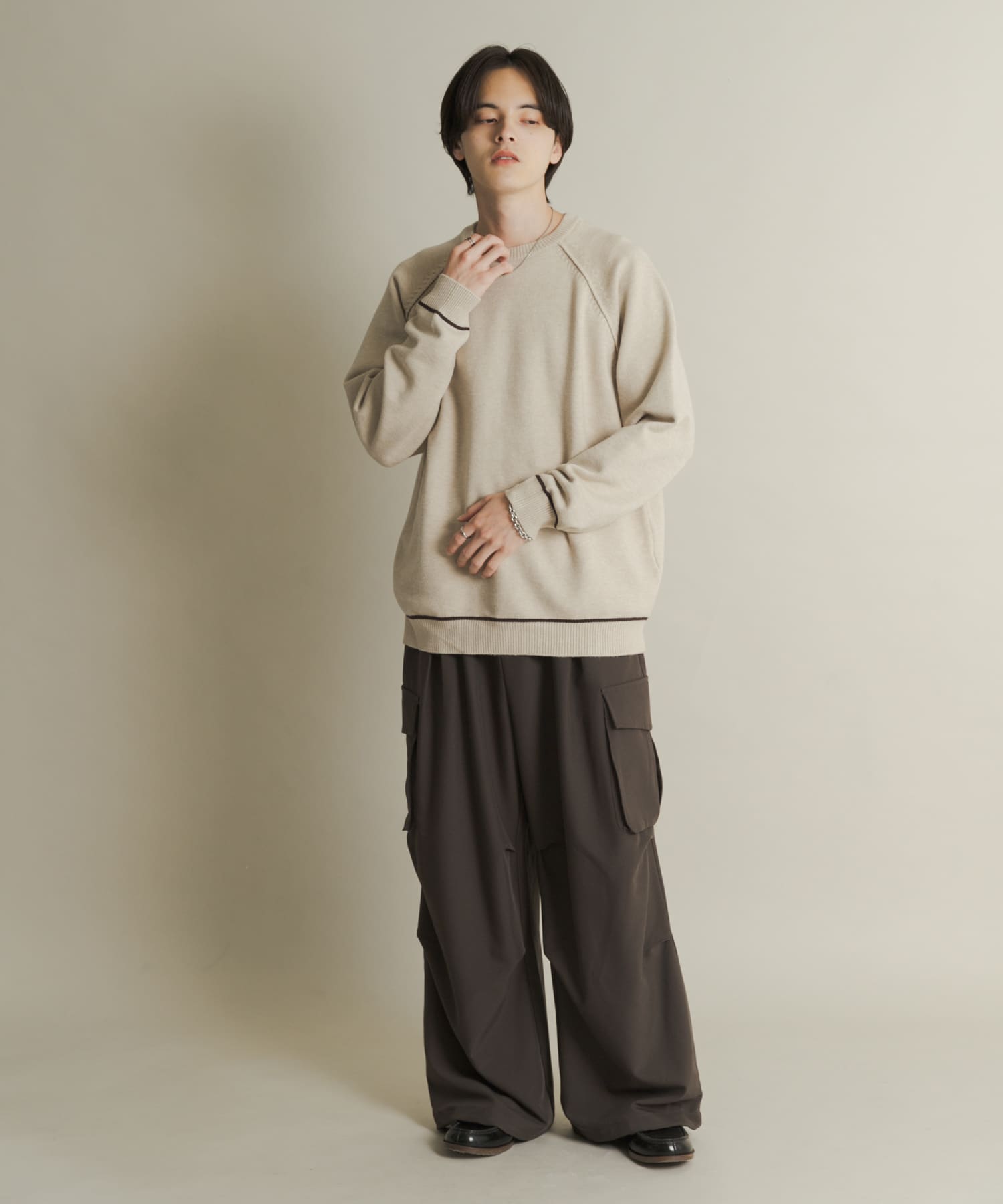 身長：173cm サイズ：L