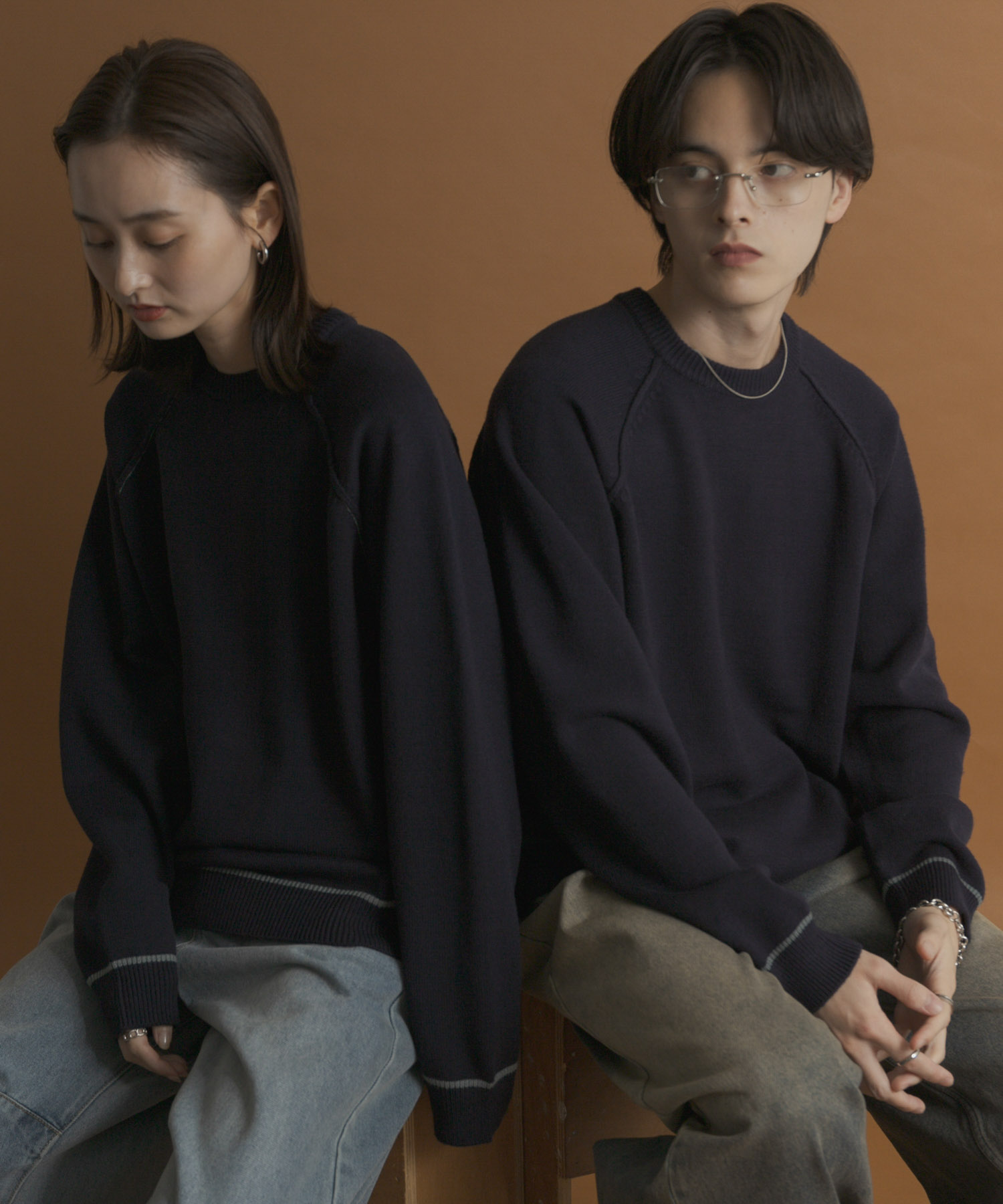 身長：173cm サイズ：L／身長：169cm サイズ：M