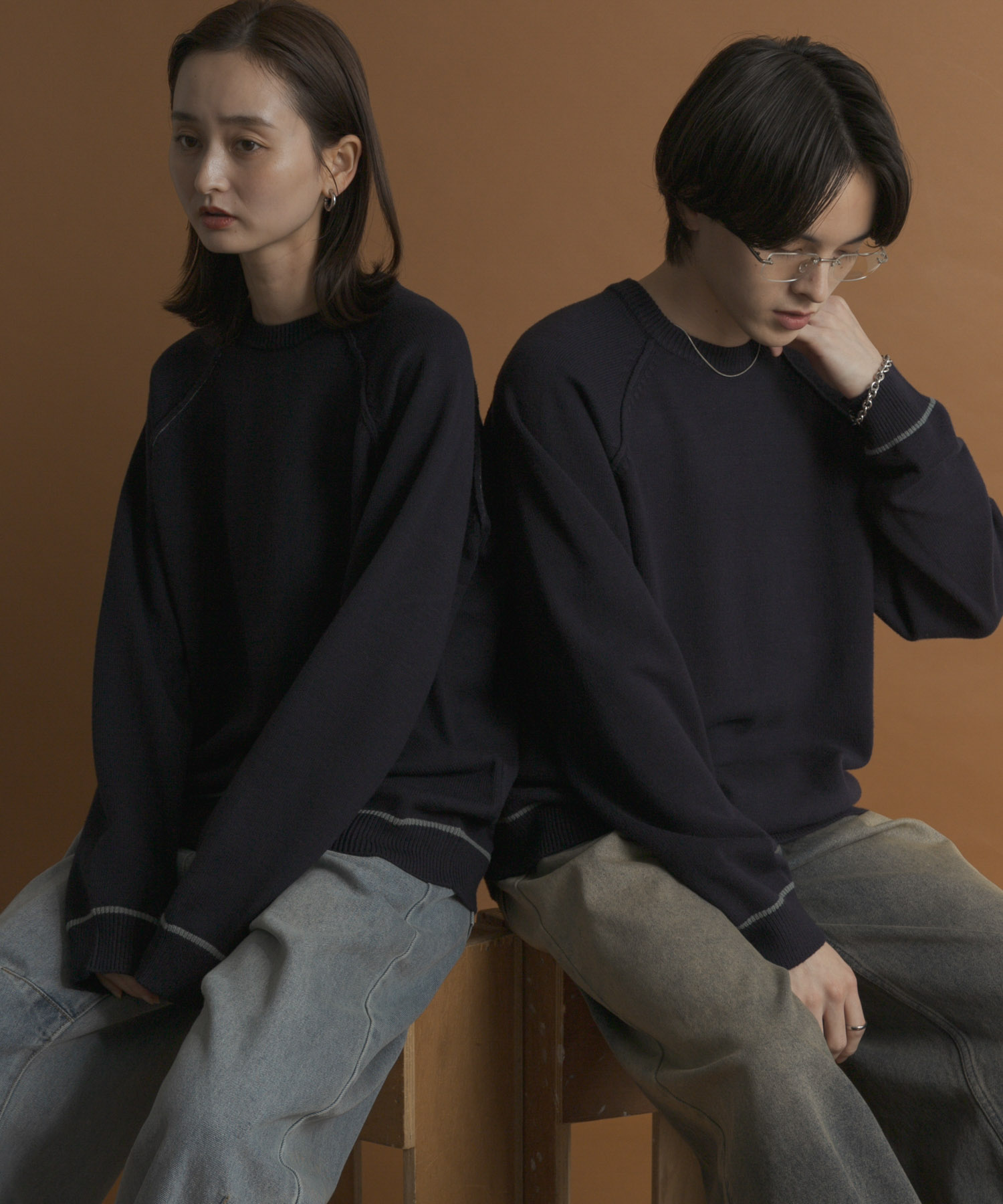 身長：173cm サイズ：L／身長：169cm サイズ：M